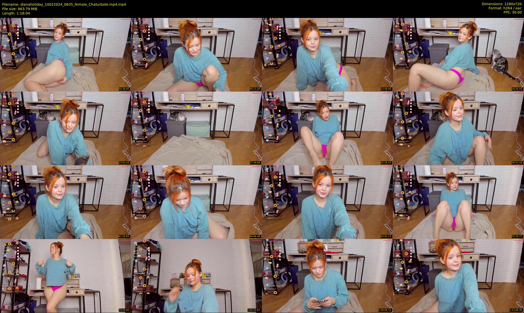 dianaholiday — 79 minute Chaturbate female cam show recording, 720p, Feb 10, 2024
