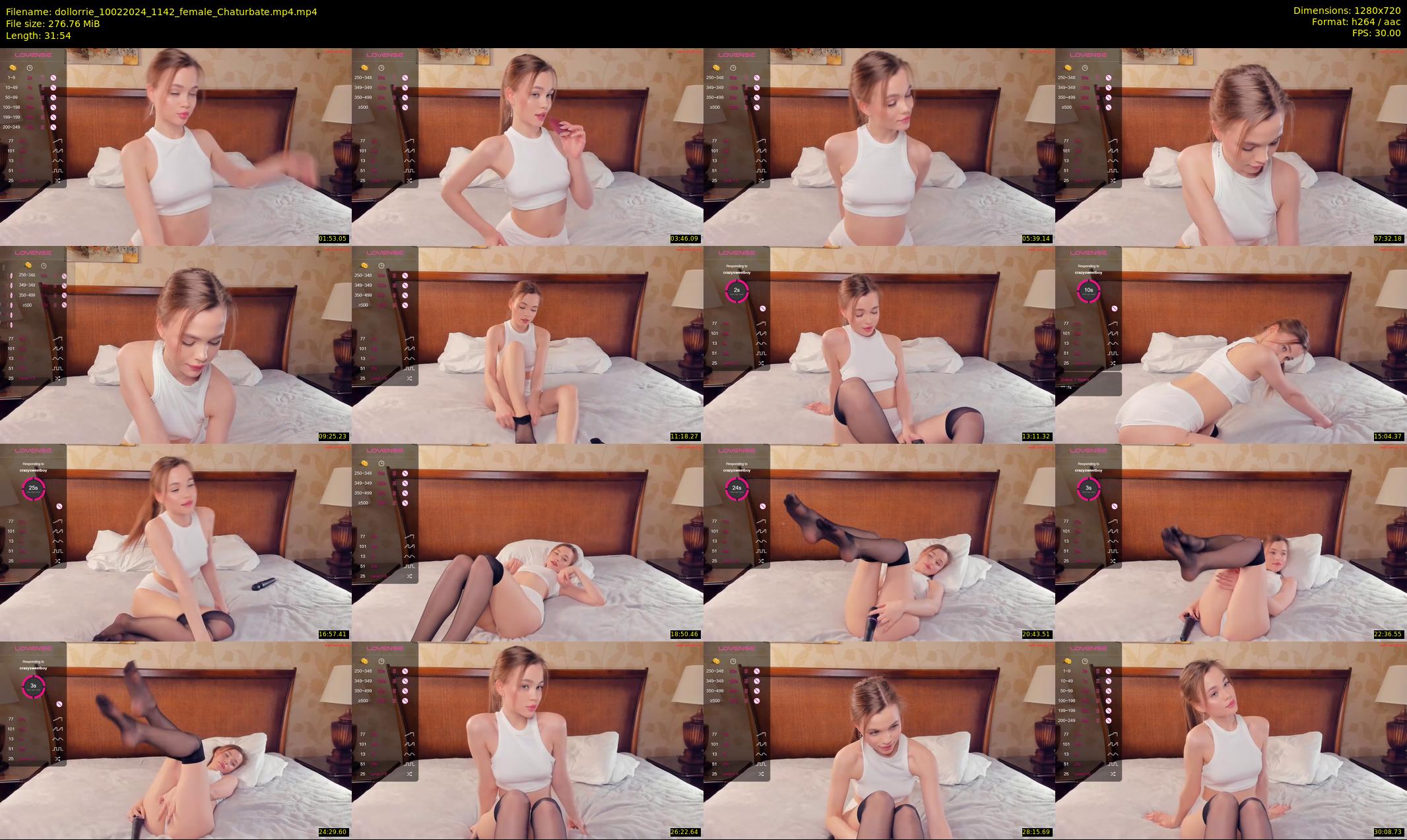dollorrie — 32 minute Chaturbate couple cam show recording, 720p, Feb 10, 2024