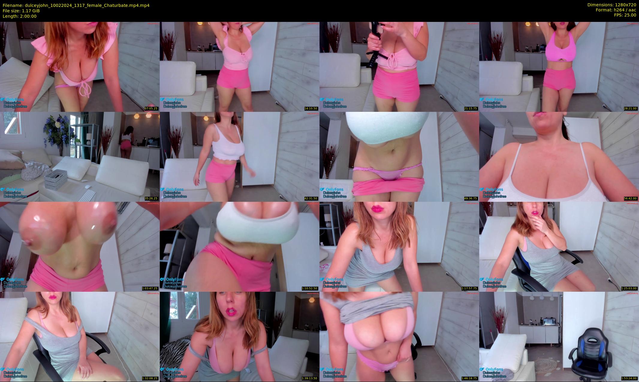 dulceyjohn — 120 minute Chaturbate female cam show recording, 720p, Feb 10, 2024