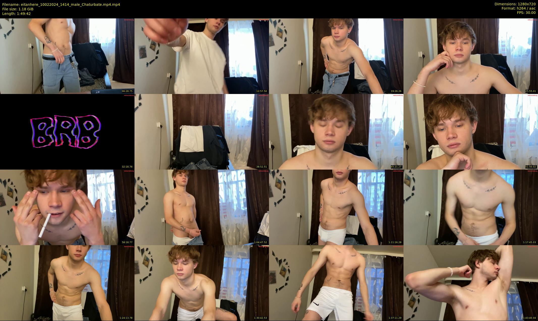 eitanhere — 110 minute Chaturbate male cam show recording, 720p, Feb 10, 2024