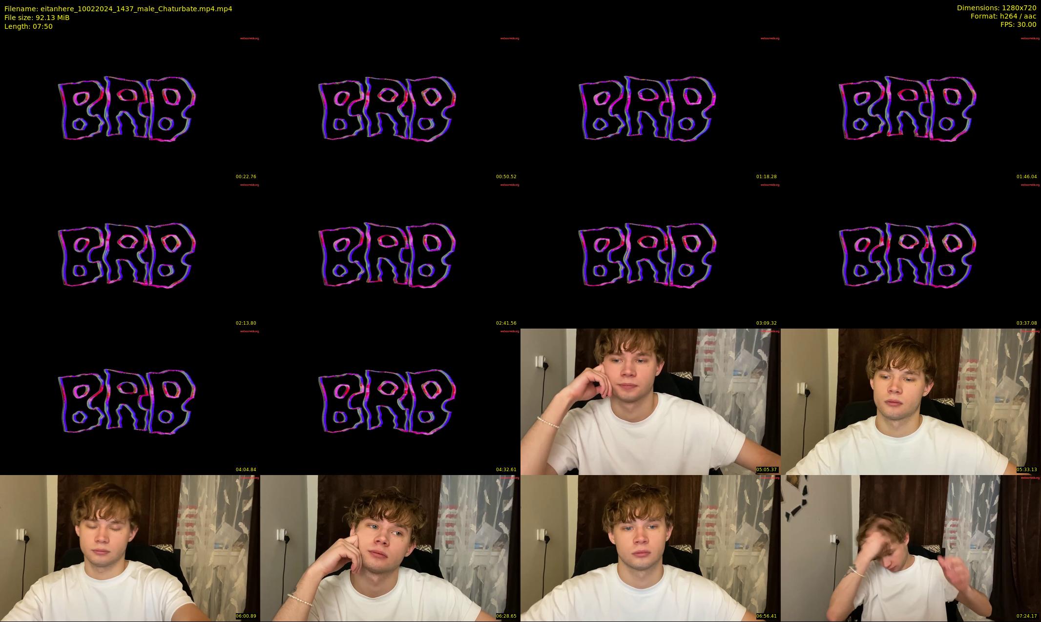 eitanhere — 8 minute Chaturbate male cam show recording, 720p, Feb 10, 2024
