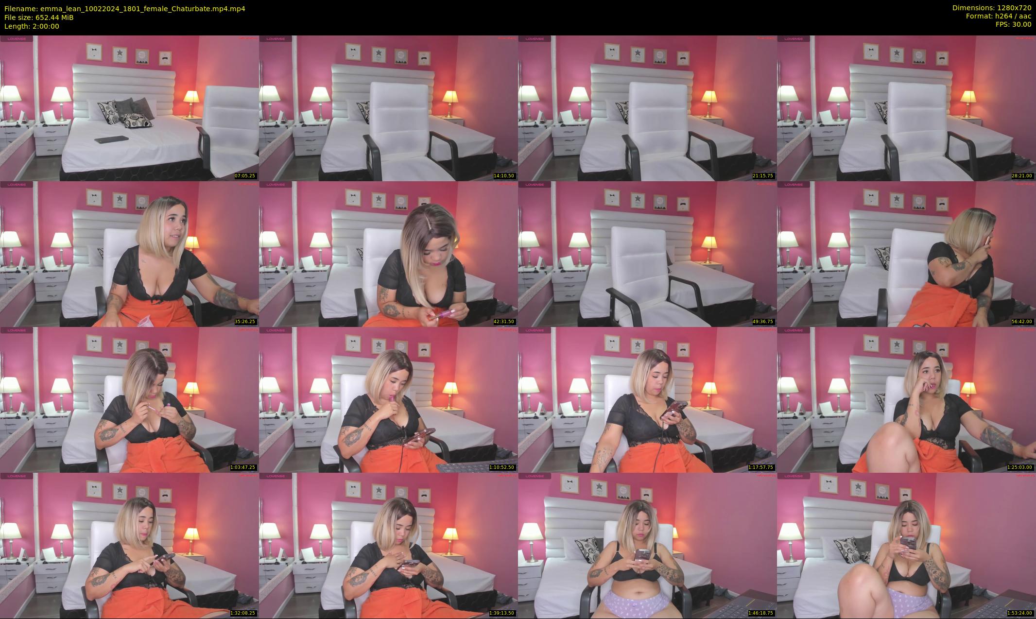 emma_lean — 120 minute Chaturbate female cam show recording, 720p, Feb 10, 2024