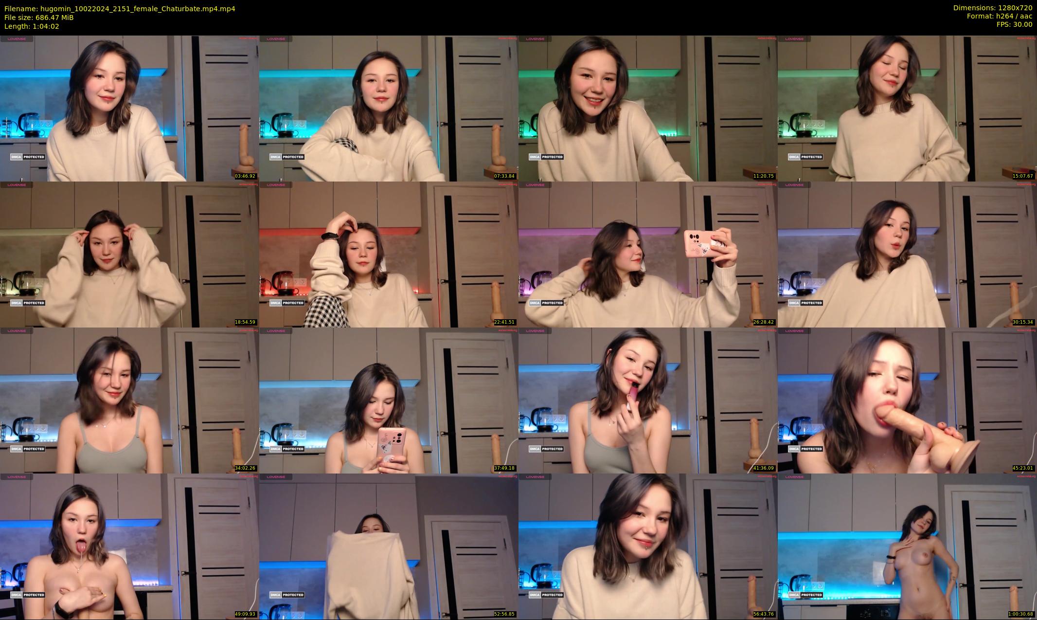 hugomin — 65 minute Chaturbate female cam show recording, 720p, Feb 10, 2024