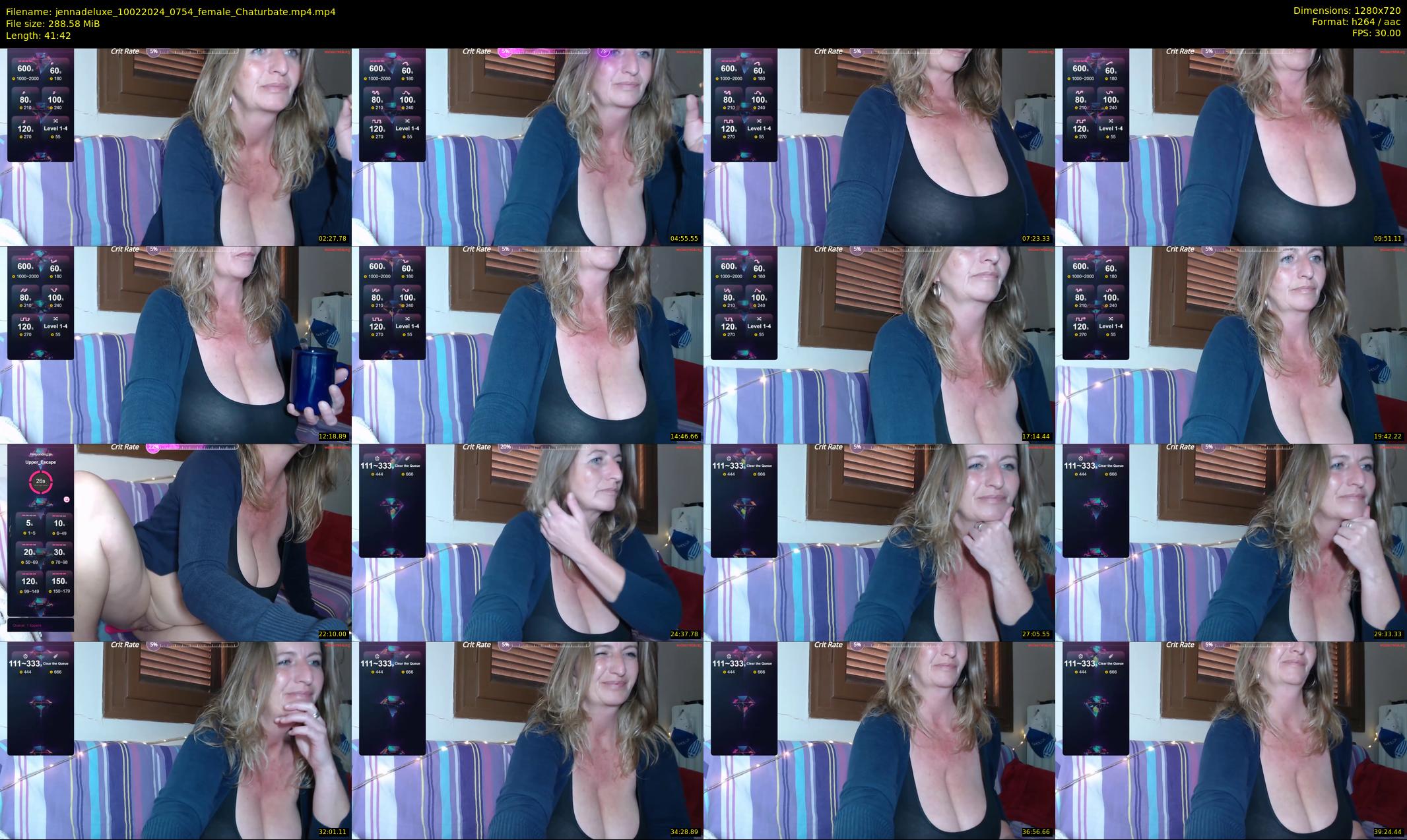 jennadeluxe — 42 minute Chaturbate female cam show recording, 720p, Feb 10, 2024