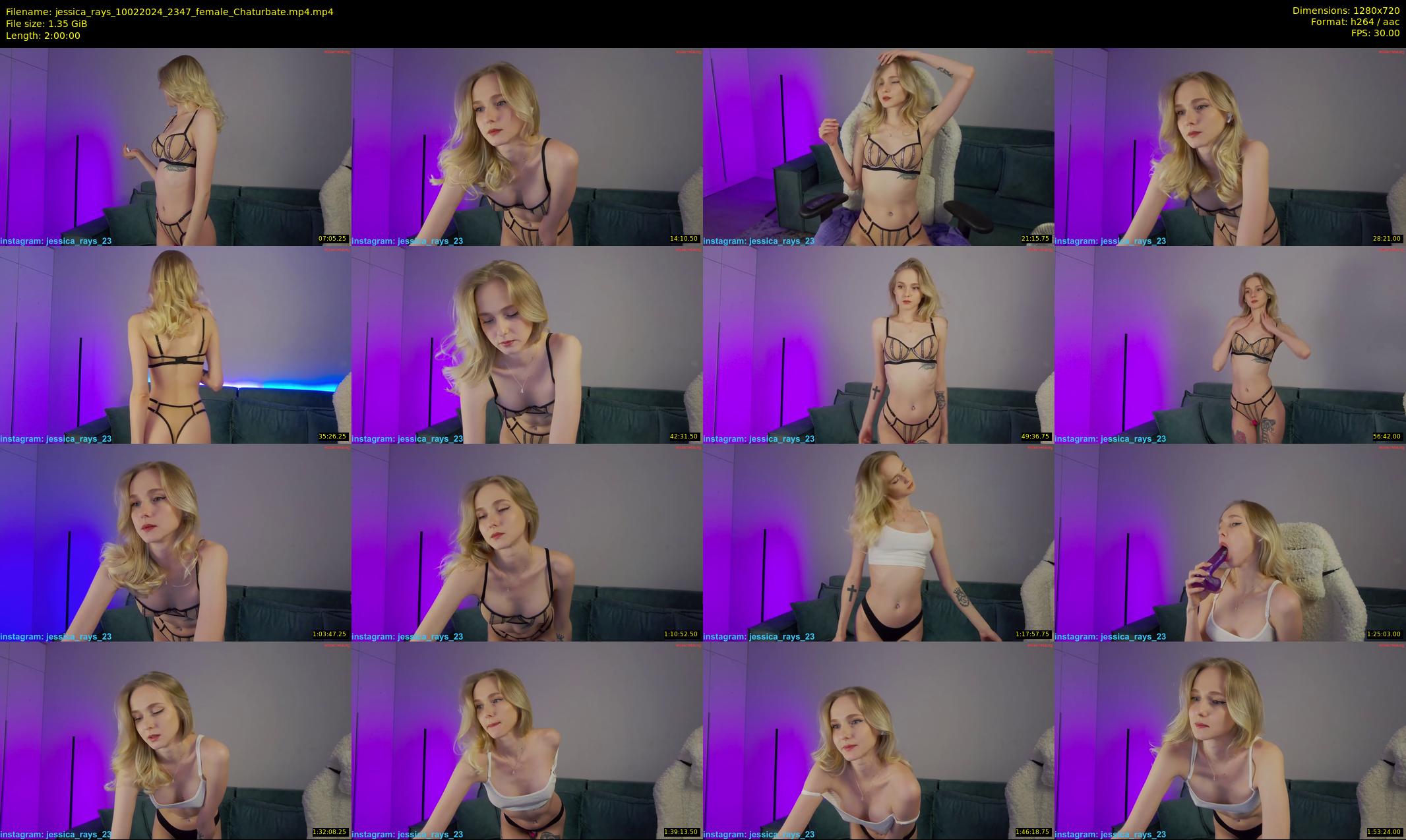 jessica_rays — 120 minute Chaturbate couple cam show recording, 720p, Feb 10, 2024