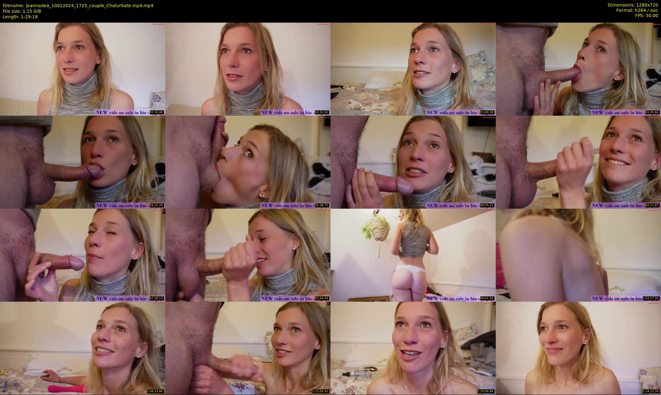 joannadea — 90 minute Chaturbate female cam show recording, 720p, Feb 10, 2024
