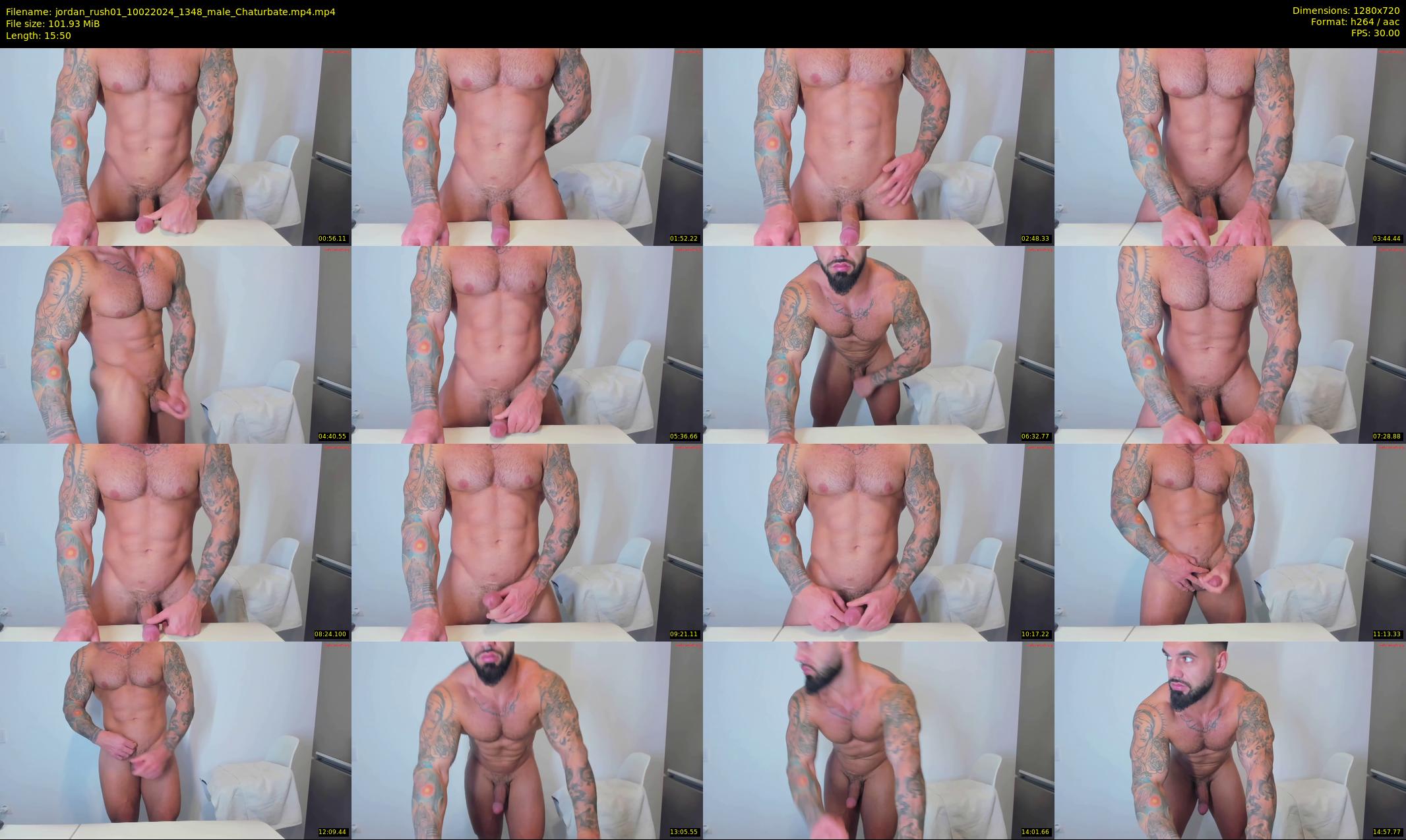 jordan_rush01 — 16 minute Chaturbate male cam show recording, 720p, Feb 10, 2024