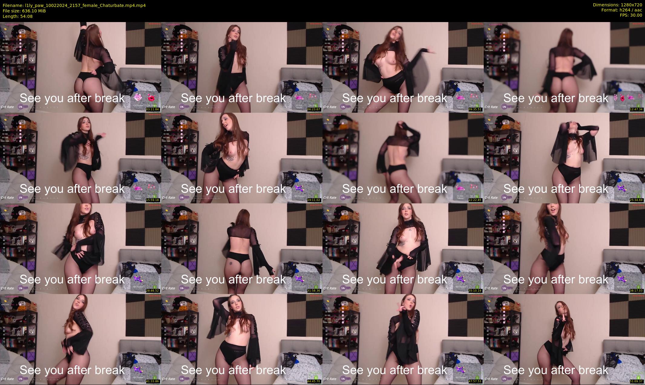 l1ly_paw — 55 minute Chaturbate female cam show recording, 720p, Feb 10, 2024