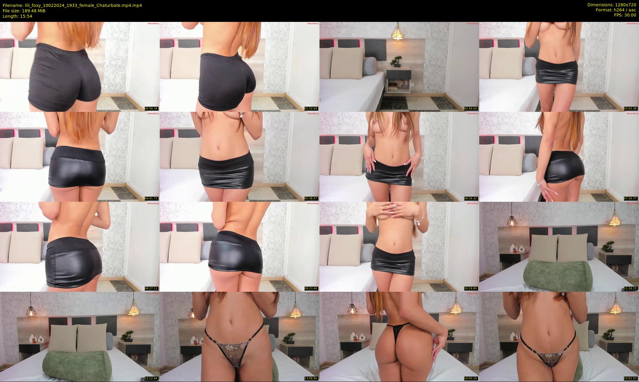 lili_foxy — 16 minute Chaturbate female cam show recording, 720p, Feb 10, 2024
