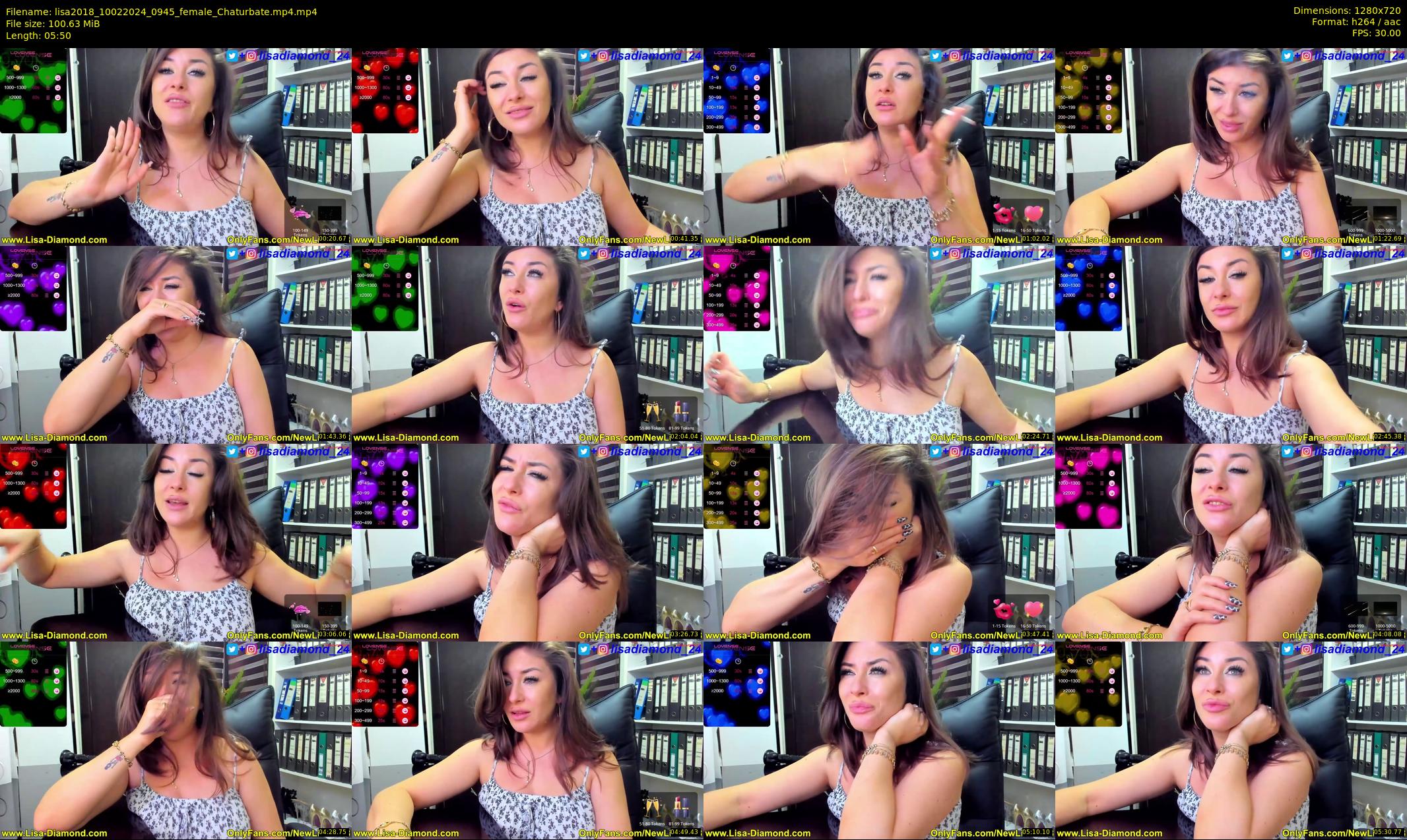 lisa2018 — 6 minute Chaturbate female cam show recording, 720p, Feb 10, 2024