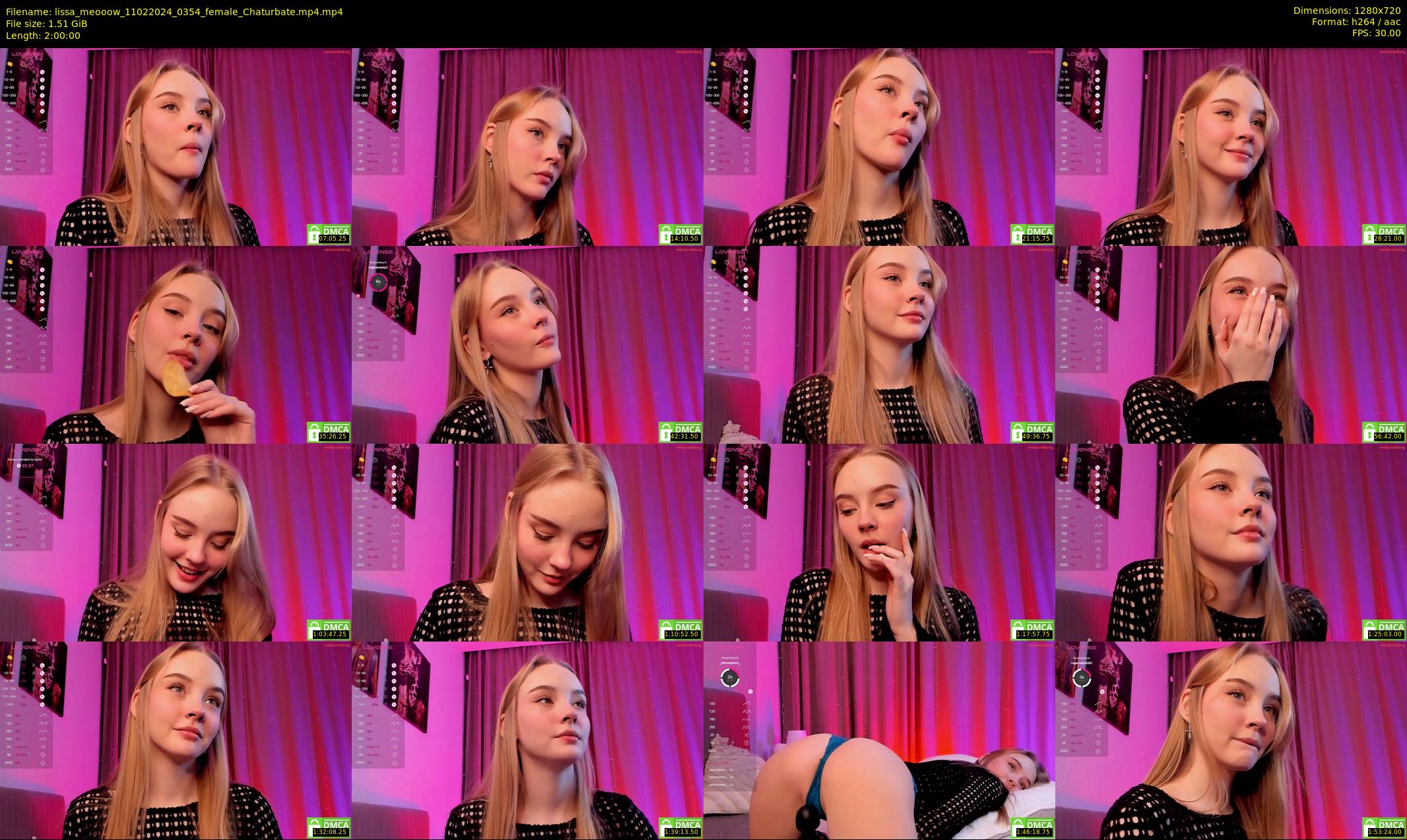 lissa_meooow — 120 minute Chaturbate female cam show recording, 720p, Feb 11, 2024