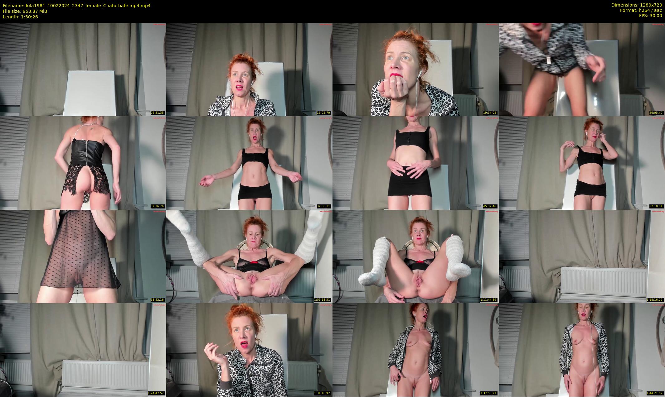 lola1981 — 111 minute Chaturbate female cam show recording, 720p, Feb 10, 2024