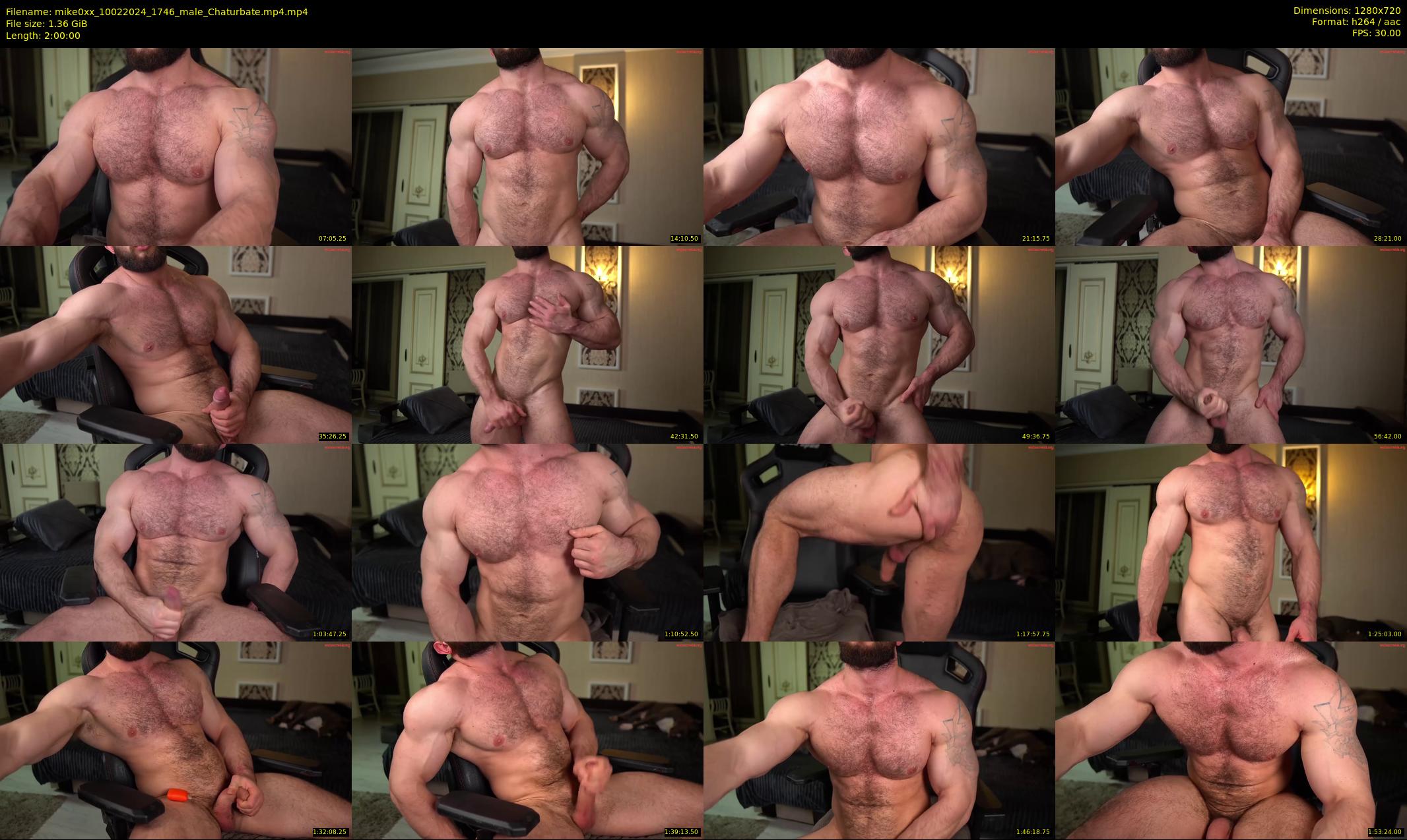 mike0xx — 120 minute Chaturbate male cam show recording, 720p, Feb 10, 2024