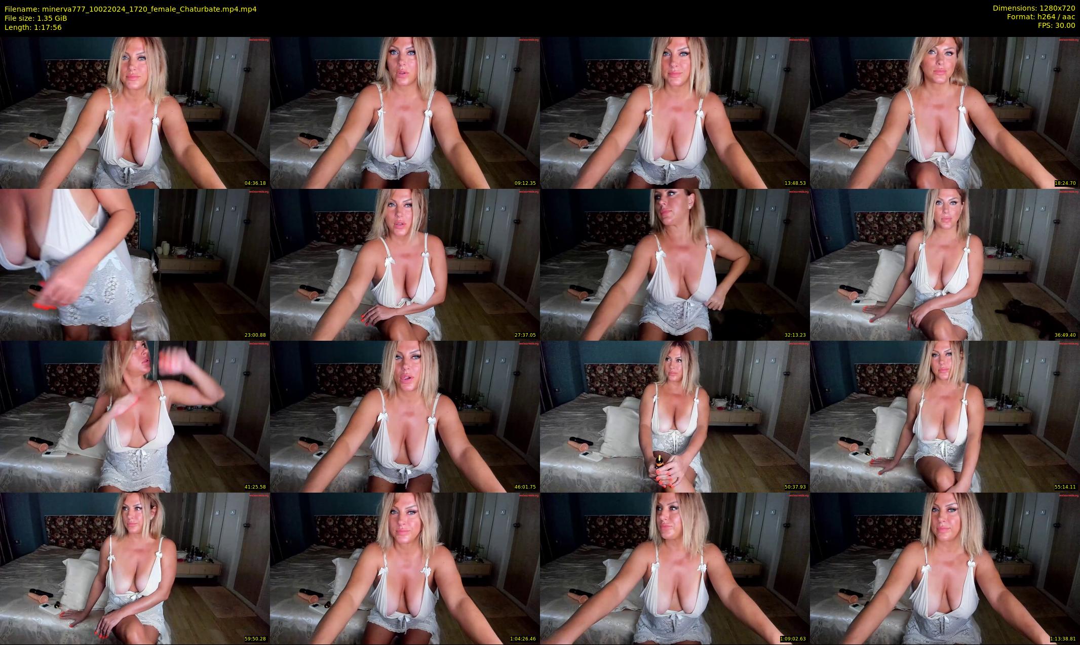 minerva777 — 78 minute Chaturbate female cam show recording, 720p, Feb 10, 2024