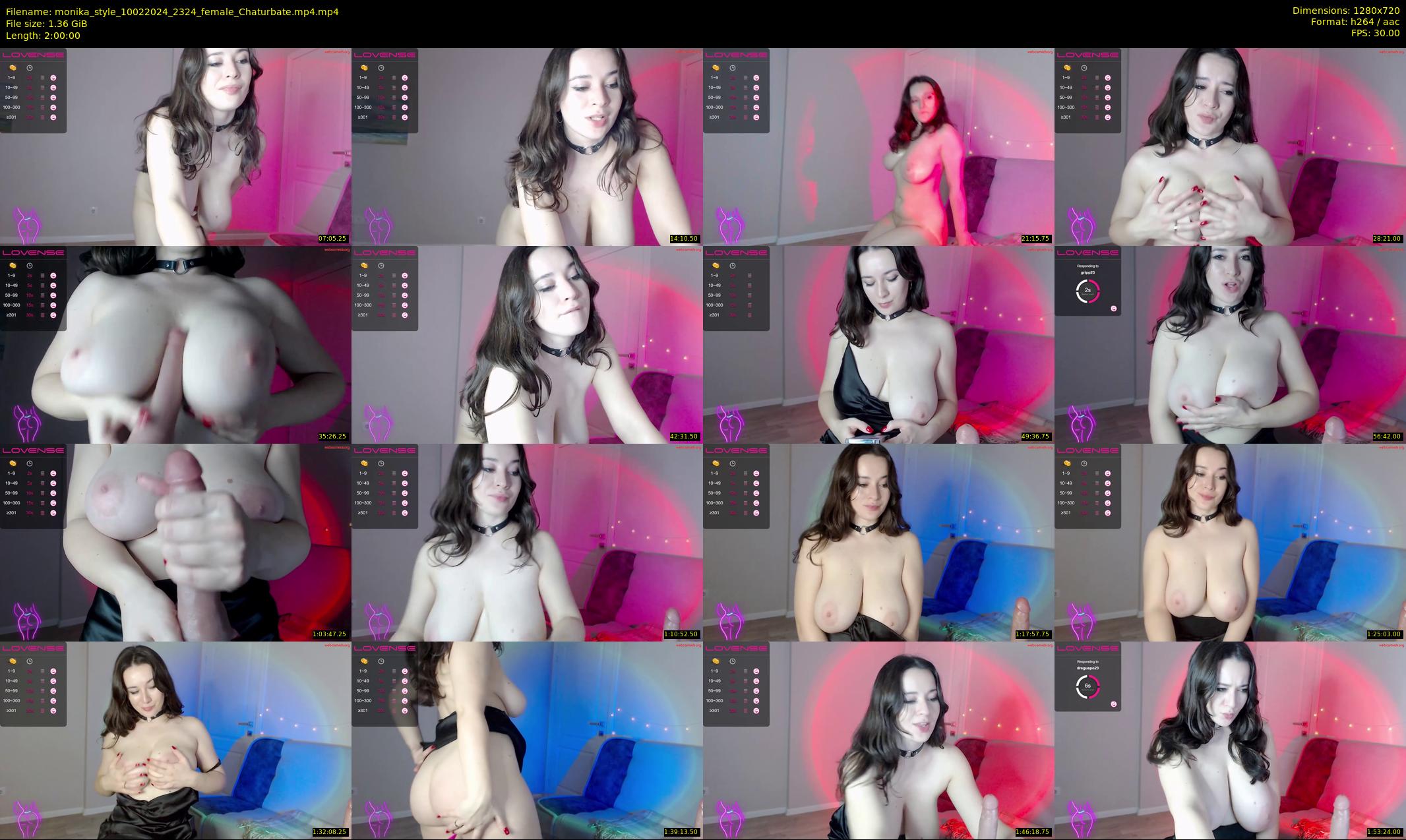 monika_style — 120 minute Chaturbate female cam show recording, 720p, Feb 10, 2024