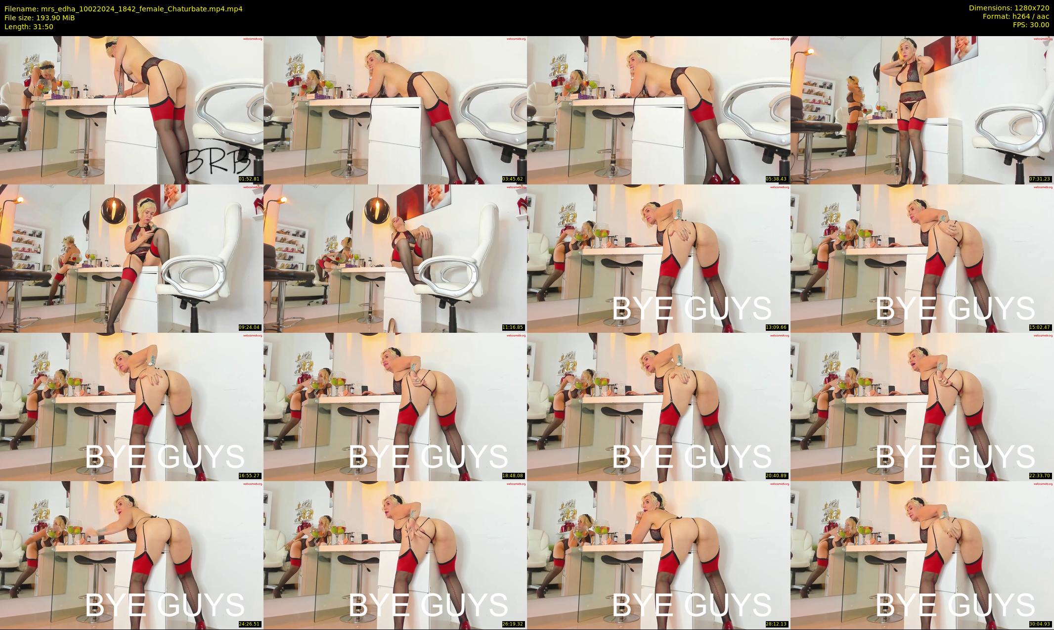 mrs_edha — 32 minute Chaturbate female cam show recording, 720p, Feb 10, 2024