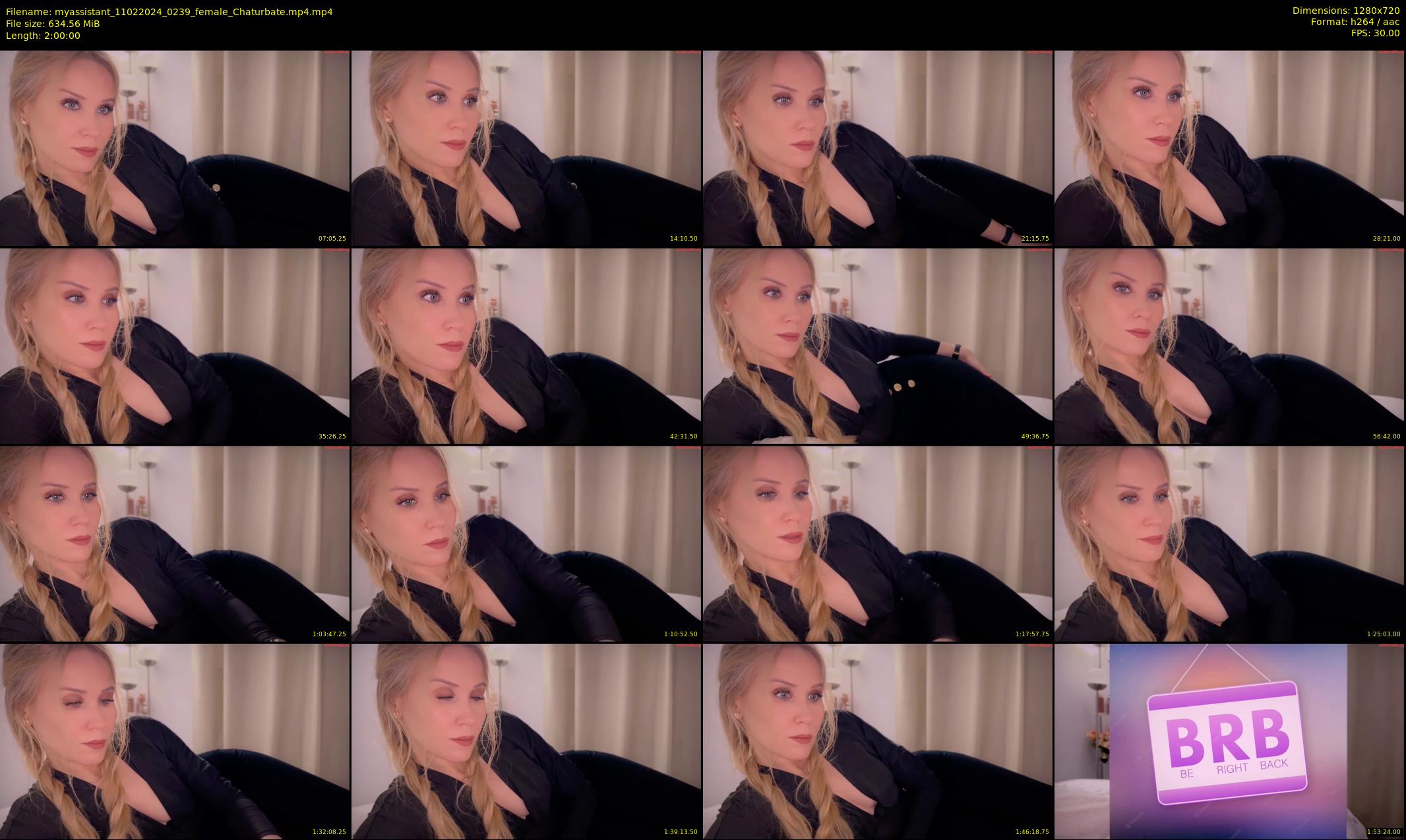 myassistant — 120 minute Chaturbate female cam show recording, 720p, Feb 11, 2024