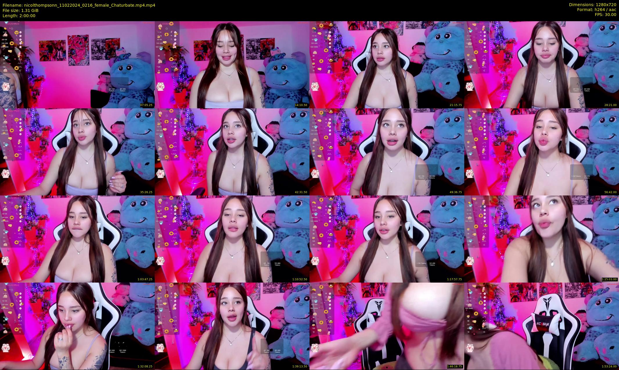 nicolthompsonn — 120 minute Chaturbate female cam show recording, 720p, Feb 11, 2024