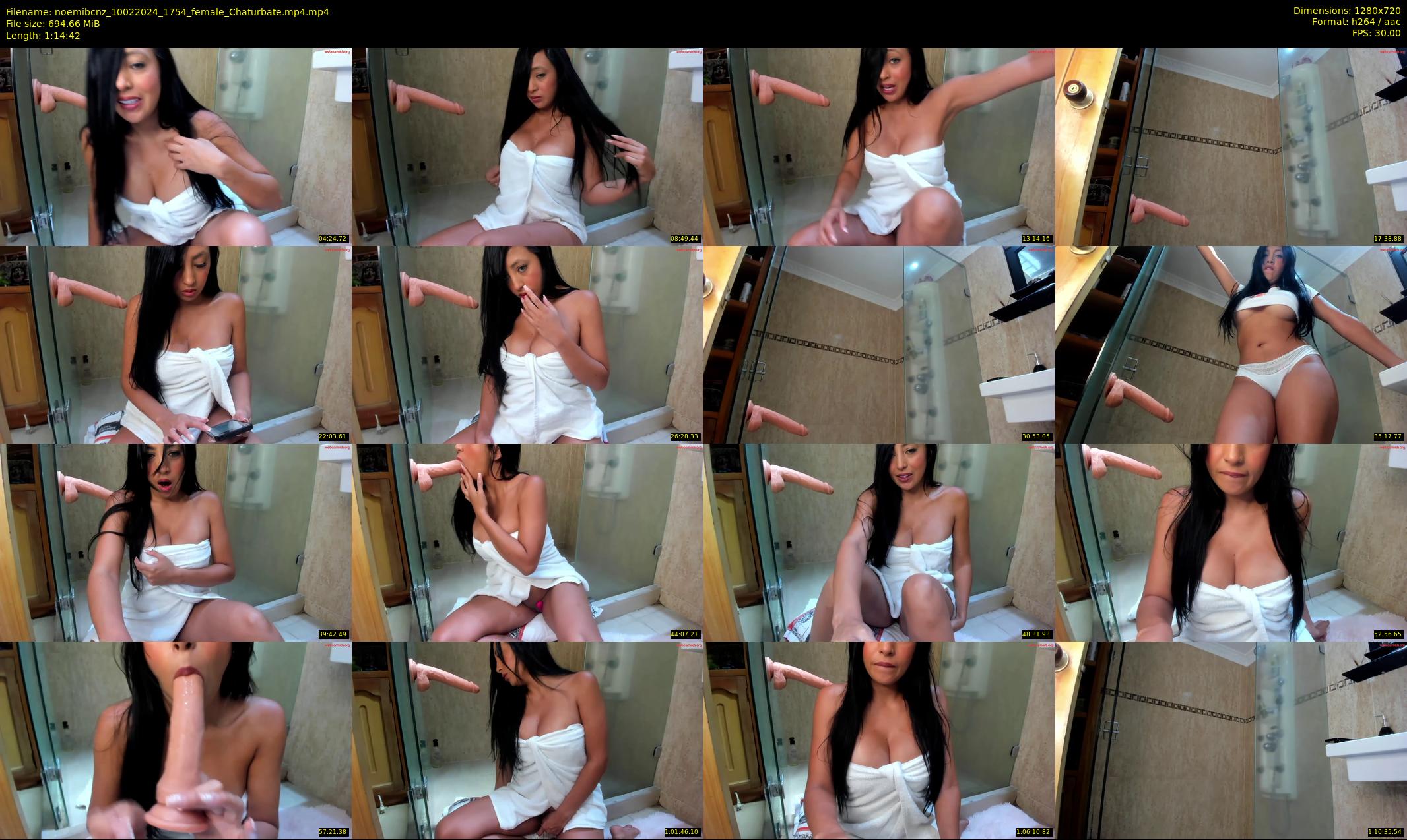 noemibcnz — 75 minute Chaturbate couple cam show recording, 720p, Feb 10, 2024