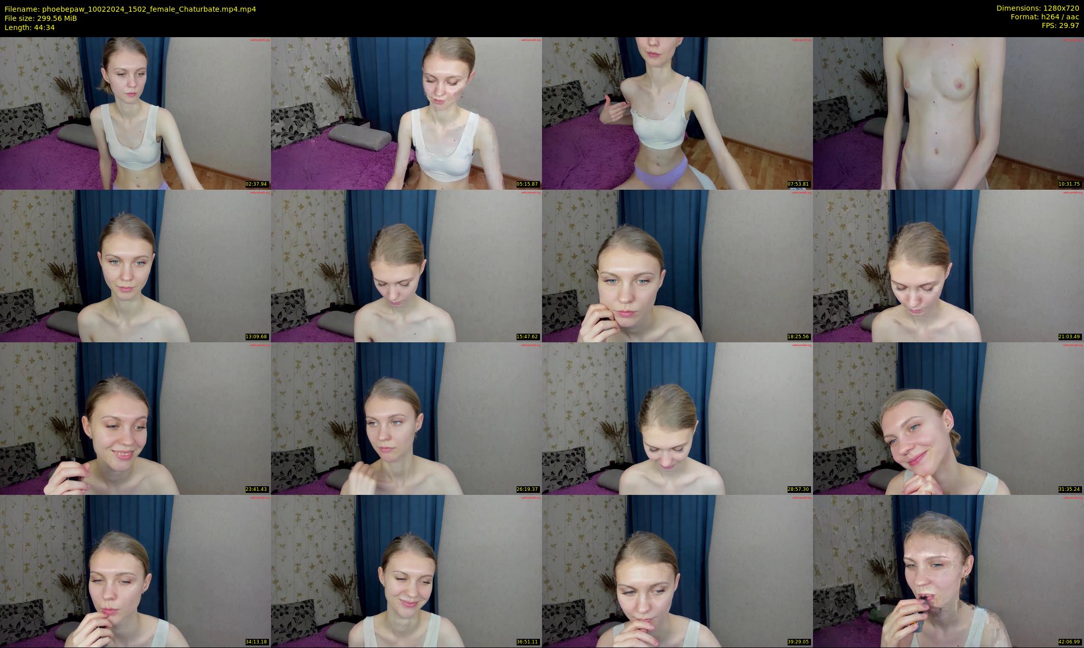phoebepaw — 45 minute Chaturbate female cam show recording, 720p, Feb 10, 2024