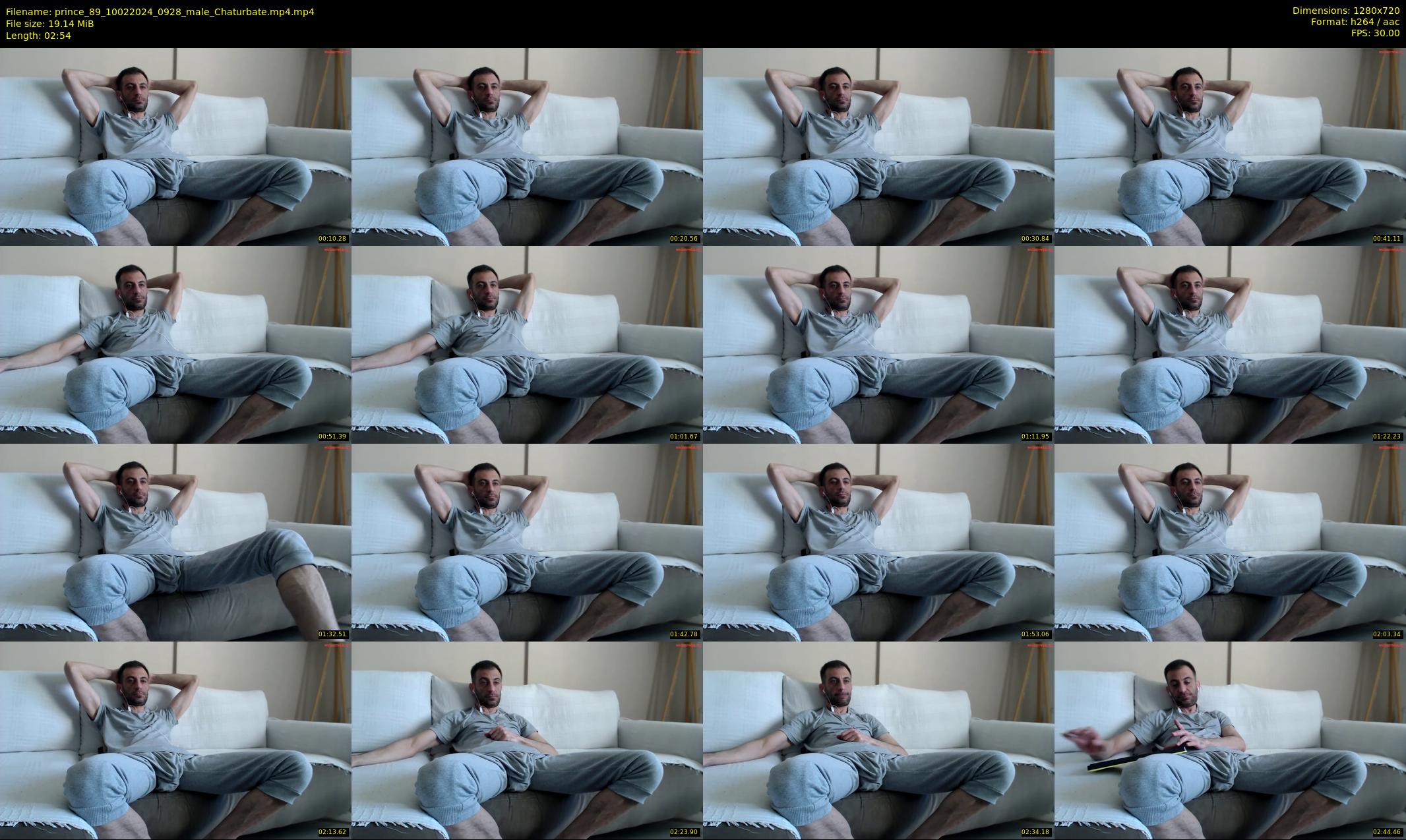 prince_89 — 3 minute Chaturbate male cam show recording, 720p, Feb 10, 2024