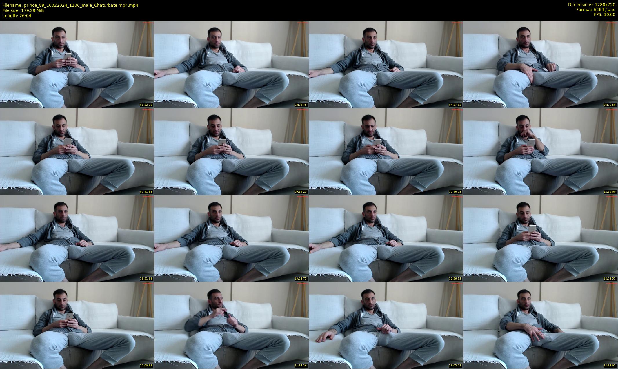 prince_89 — 27 minute Chaturbate male cam show recording, 720p, Feb 10, 2024