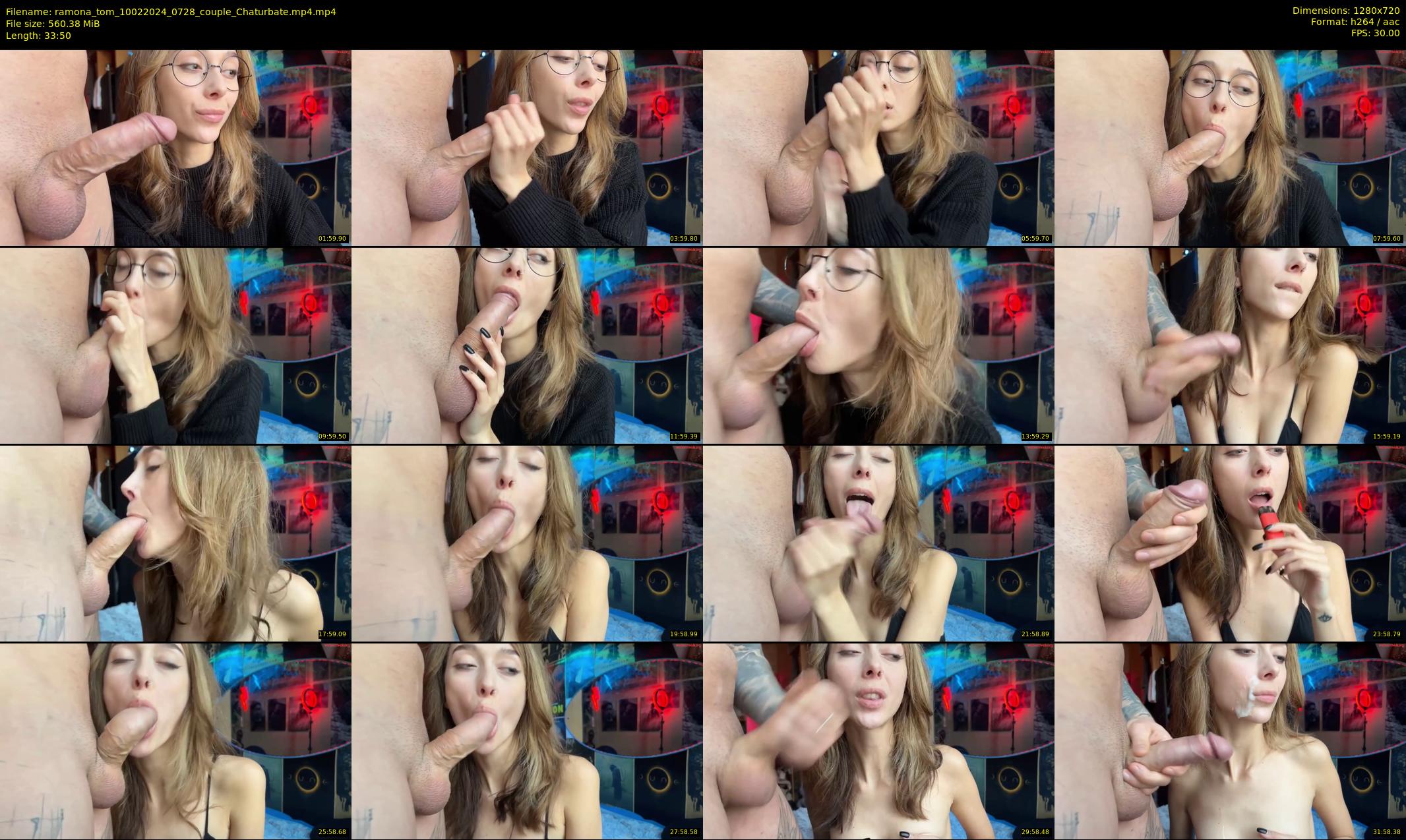 ramona_tom — 34 minute Chaturbate couple cam show recording, 720p, Feb 10, 2024