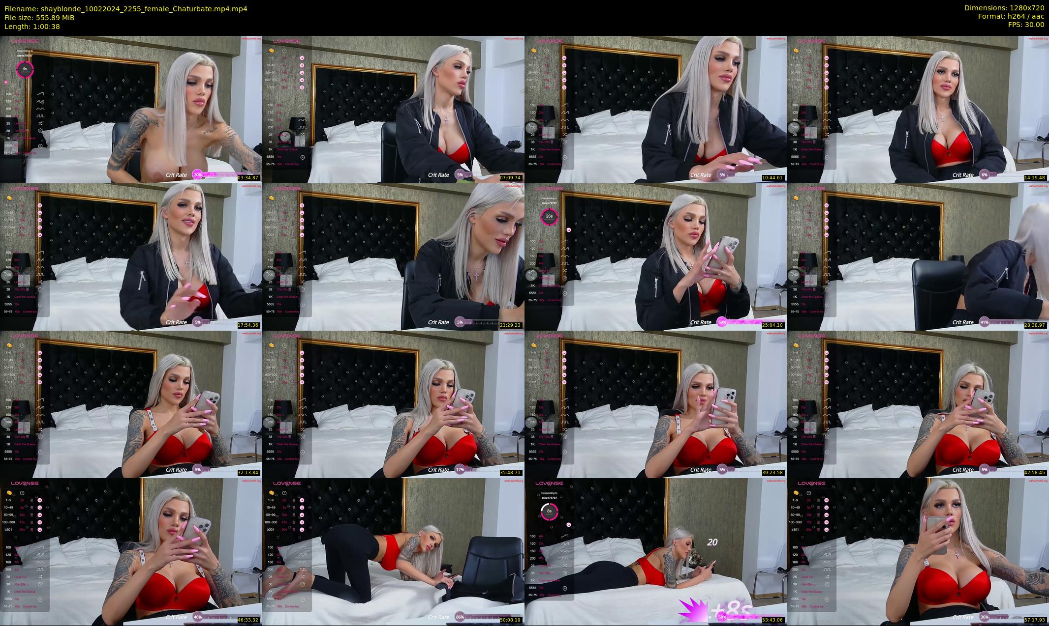 shayblonde — 61 minute Chaturbate female cam show recording, 720p, Feb 10, 2024