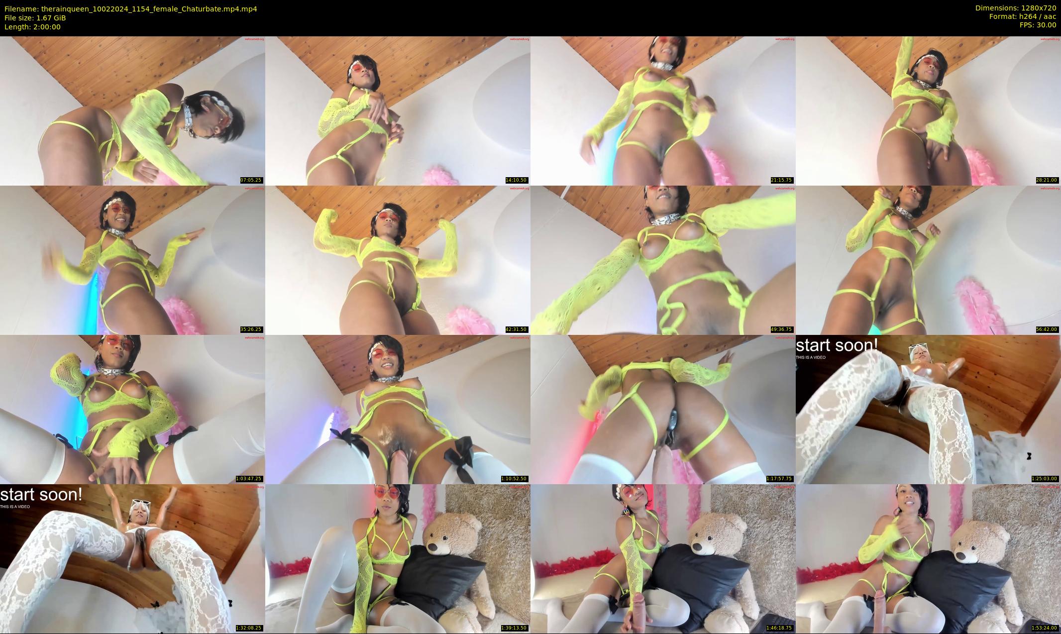therainqueen — 120 minute Chaturbate female cam show recording, 720p, Feb 10, 2024