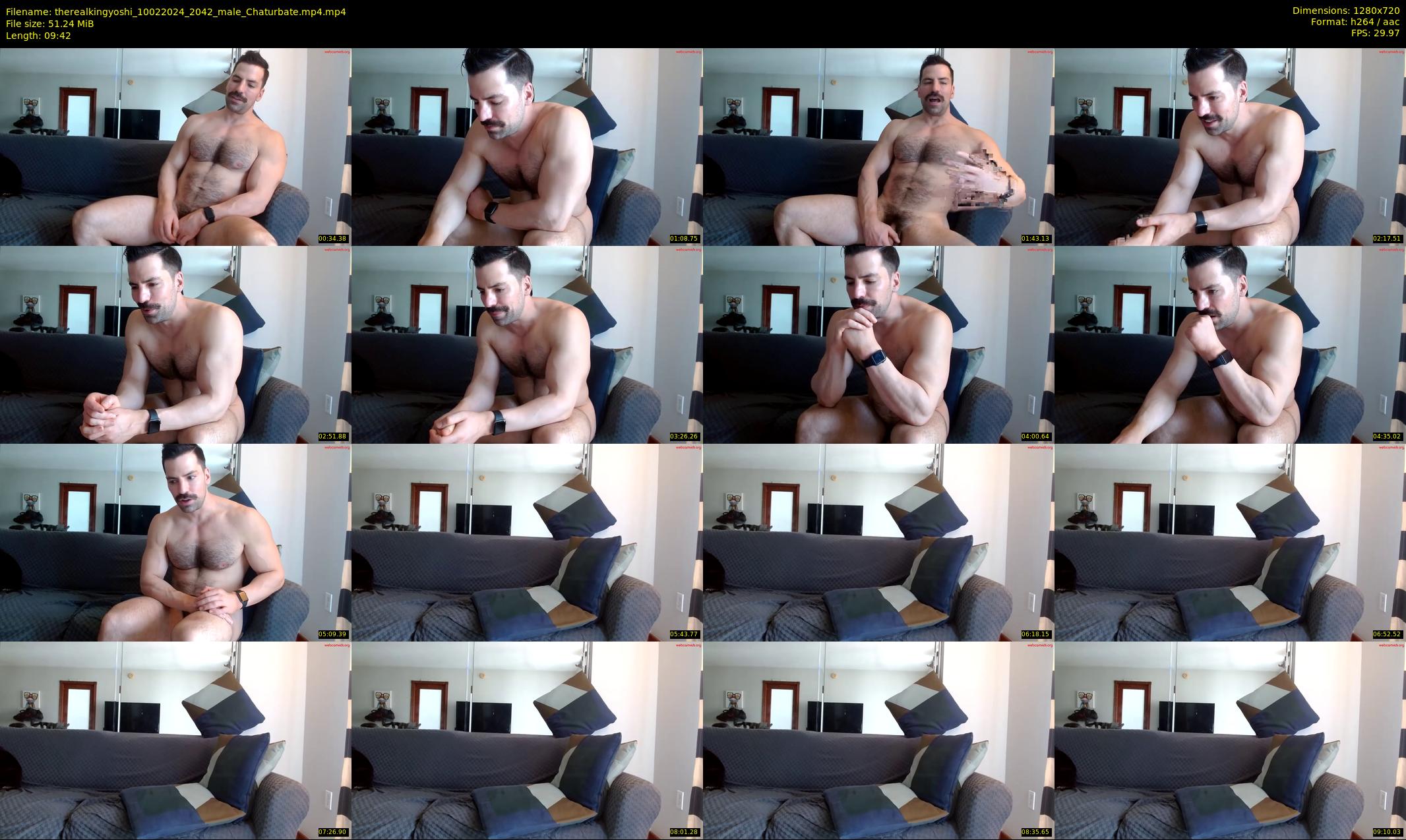 therealkingyoshi — 10 minute Chaturbate male cam show recording, 720p, Feb 10, 2024