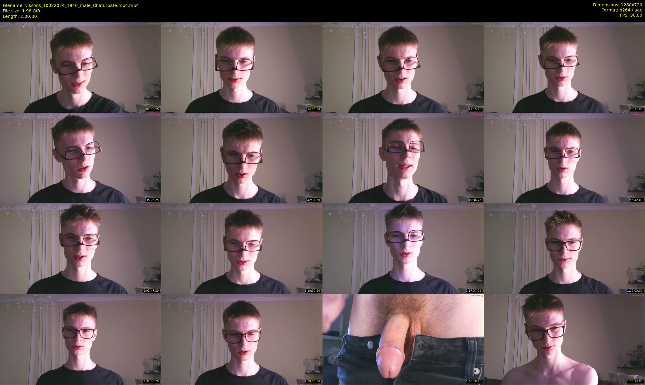 viksons — 120 minute Chaturbate male cam show recording, 720p, Feb 10, 2024