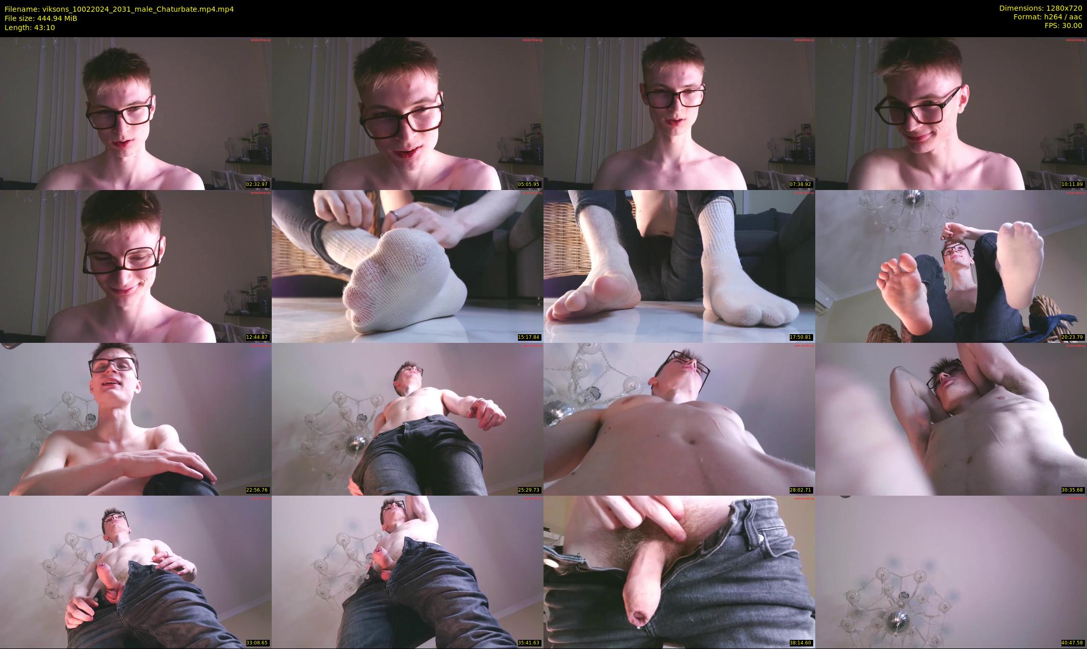 viksons — 44 minute Chaturbate male cam show recording, 720p, Feb 10, 2024