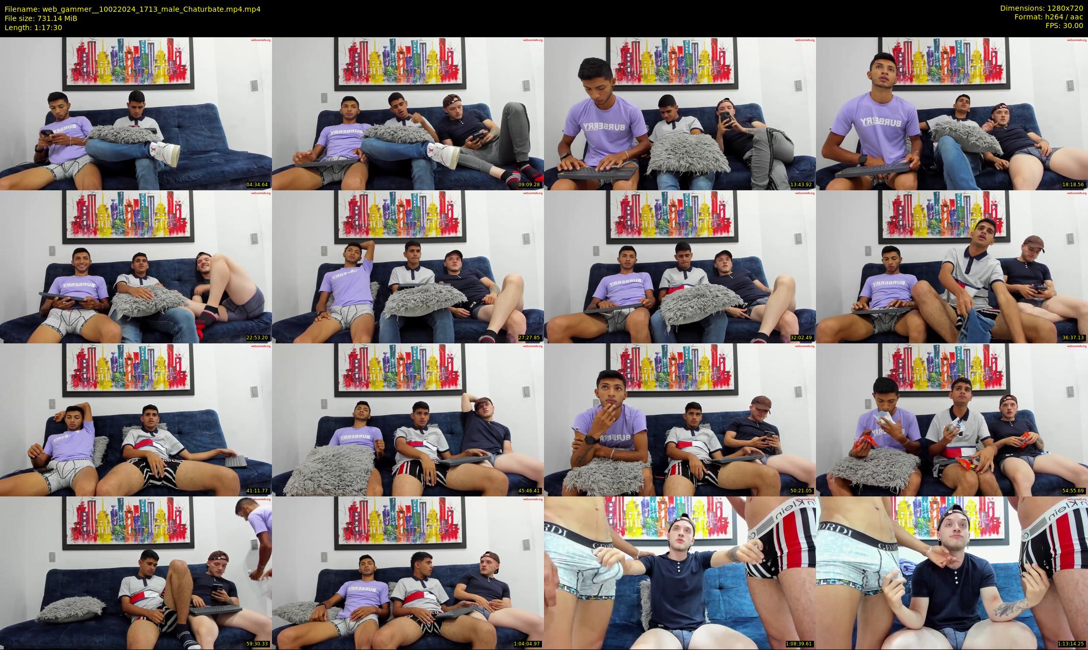 web_gammer_ — 78 minute Chaturbate male cam show recording, 720p, Feb 10, 2024