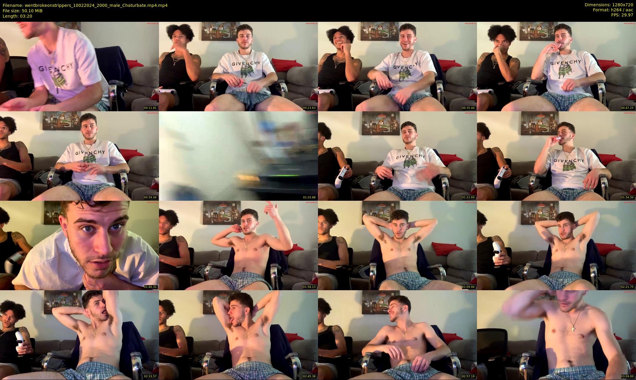 wentbrokeonstrippers — 4 minute Chaturbate male cam show recording, 720p, Feb 10, 2024