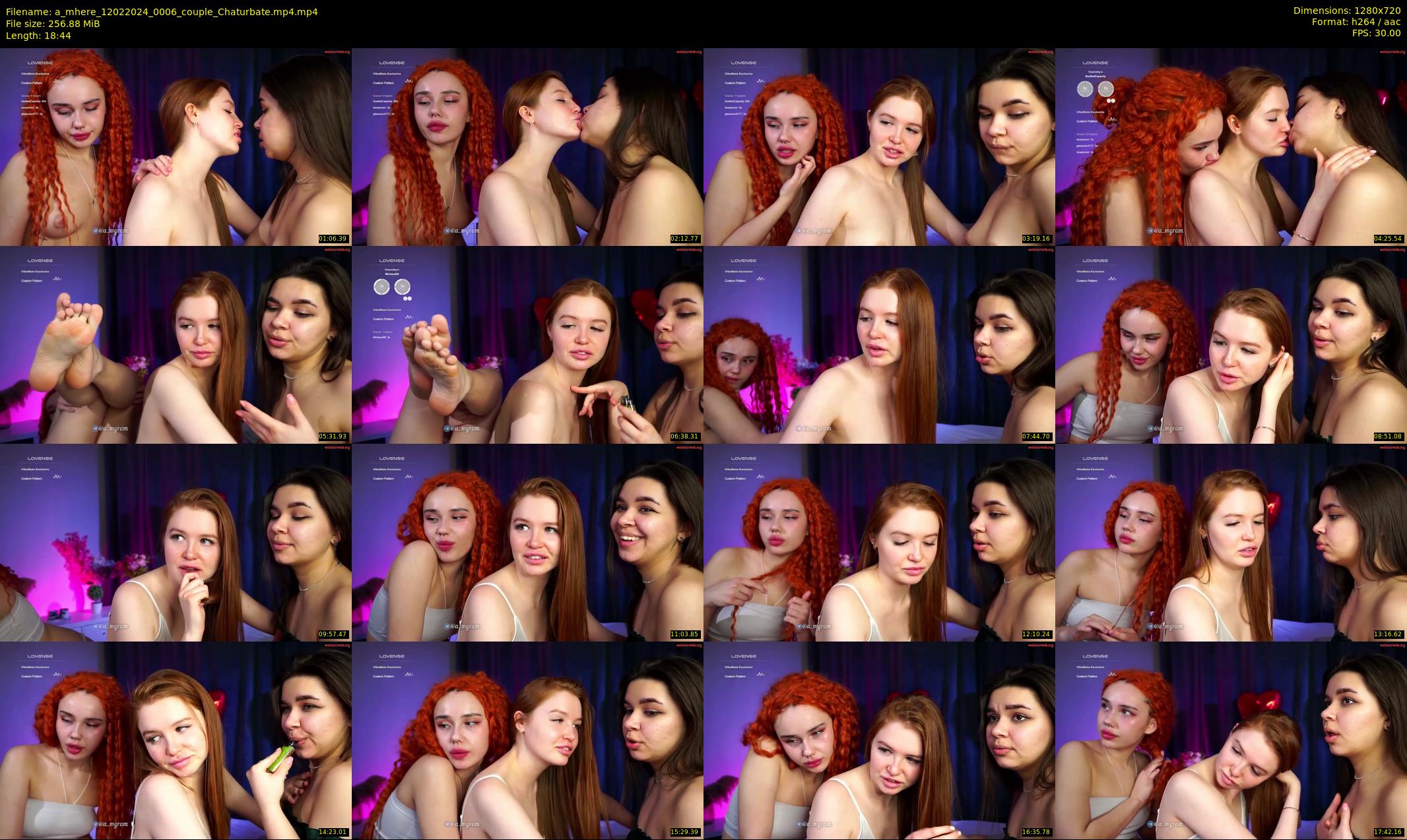 a_mhere — 19 minute Chaturbate couple cam show recording, 720p, Feb 12, 2024