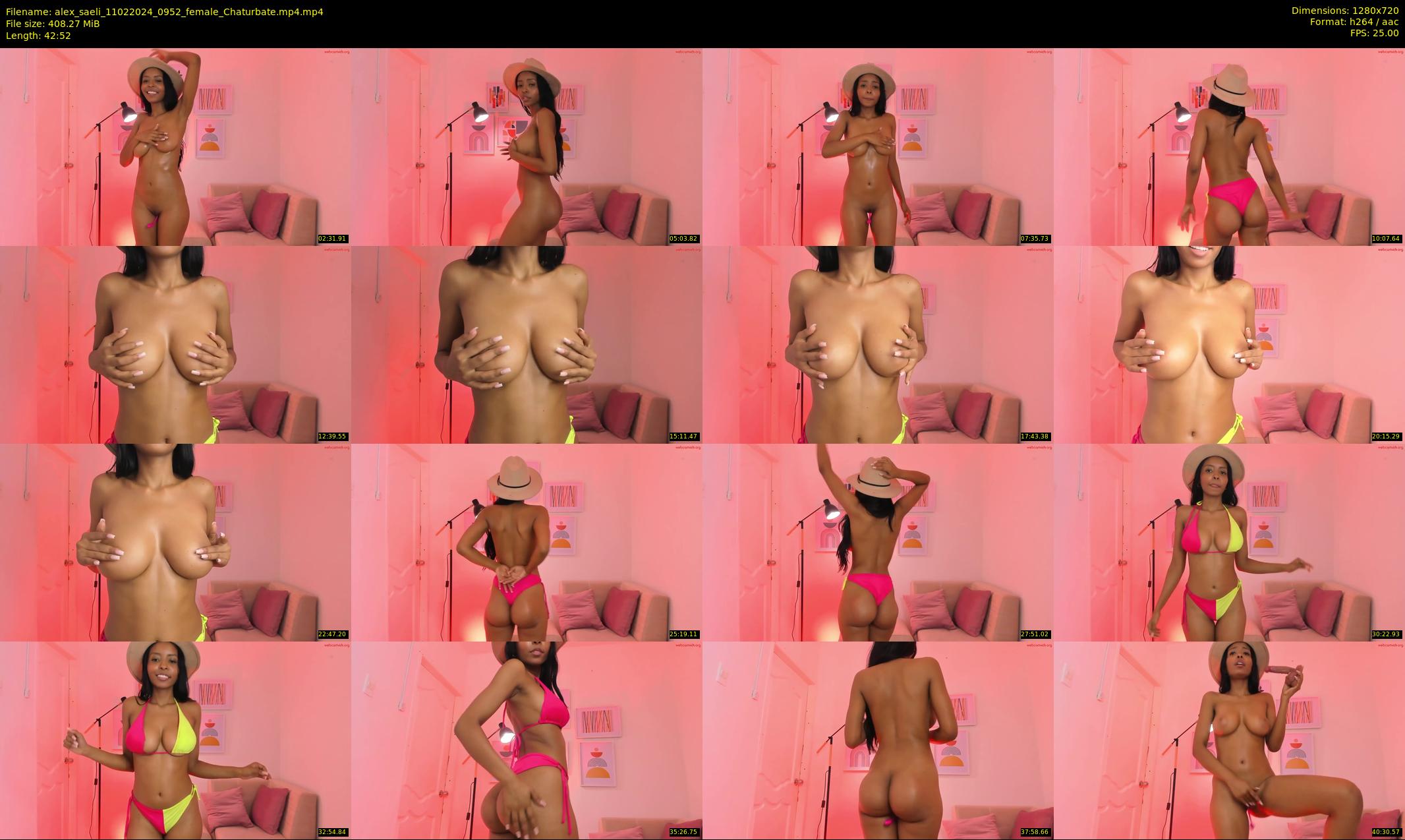 alex_saeli — 43 minute Chaturbate female cam show recording, 720p, Feb 11, 2024