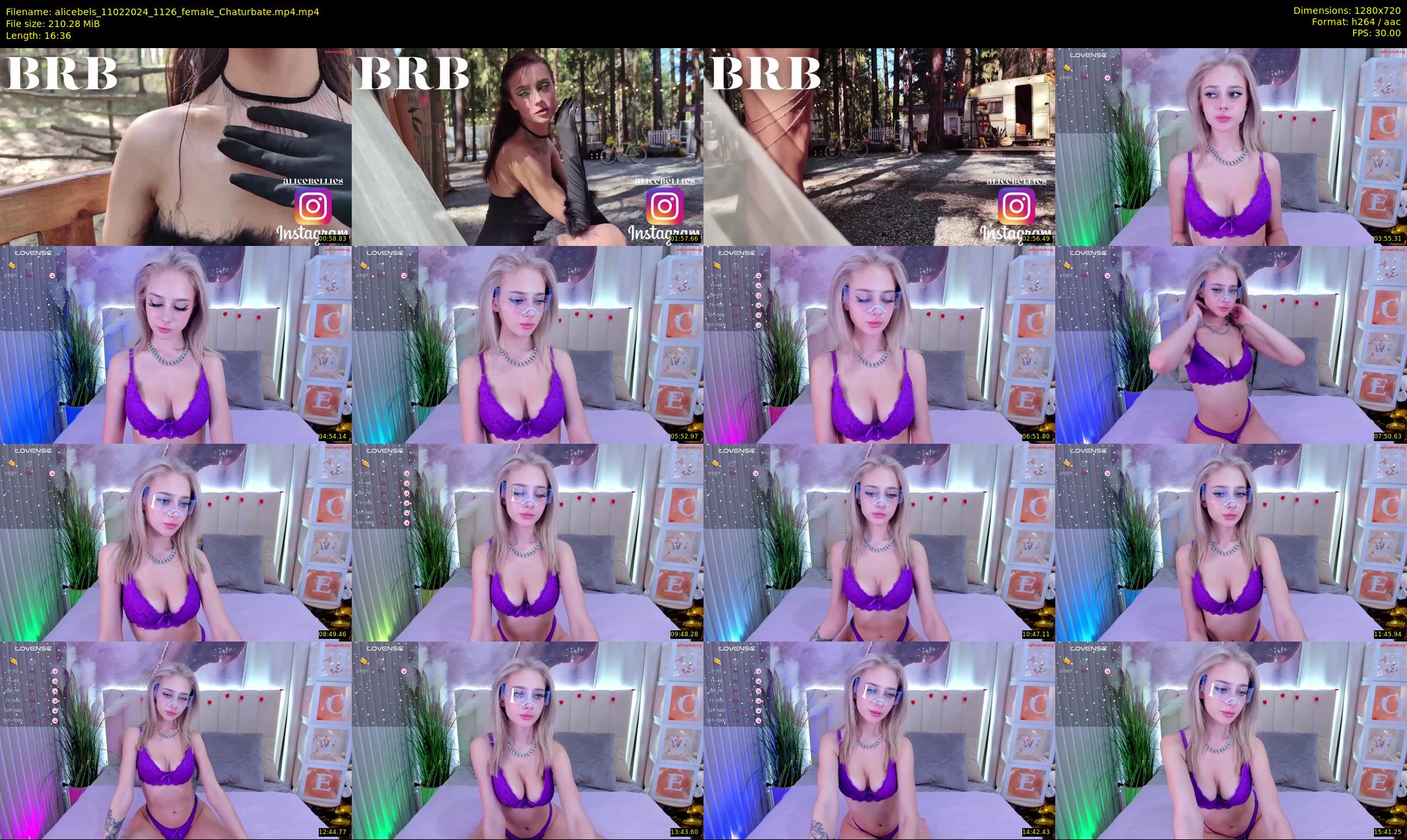 alicebels — 17 minute Chaturbate female cam show recording, 720p, Feb 11, 2024