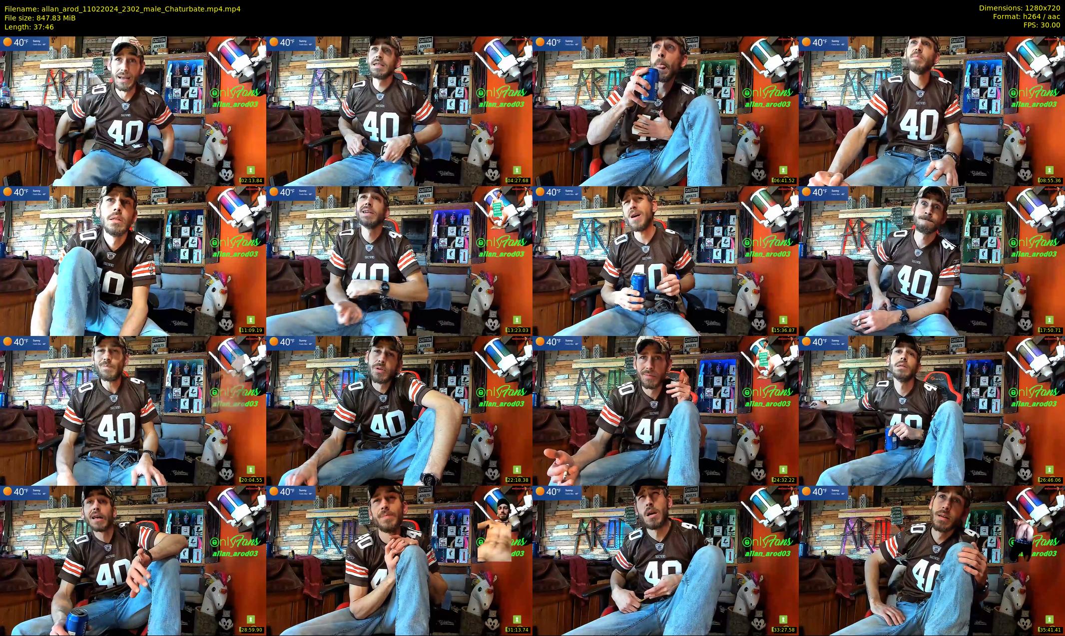 allan_arod — 38 minute Chaturbate male cam show recording, 720p, Feb 11, 2024
