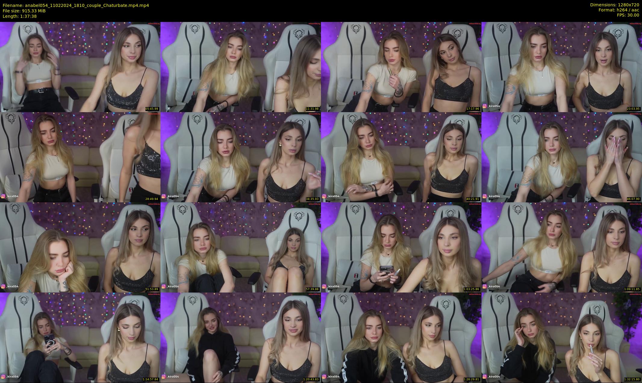 anabel054 — 98 minute Chaturbate female cam show recording, 720p, Feb 11, 2024