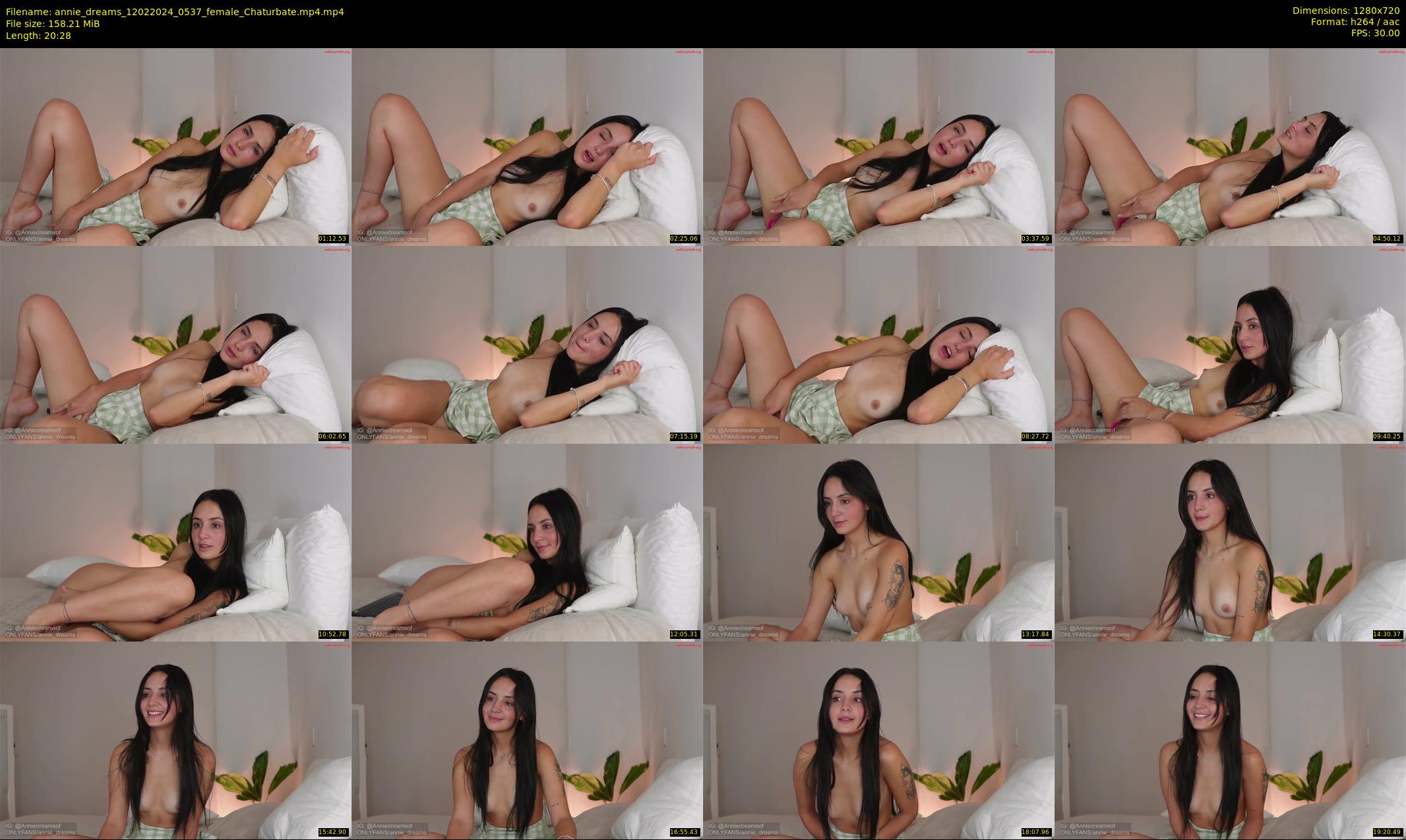 annie_dreams — 21 minute Chaturbate female cam show recording, 720p, Feb 12, 2024