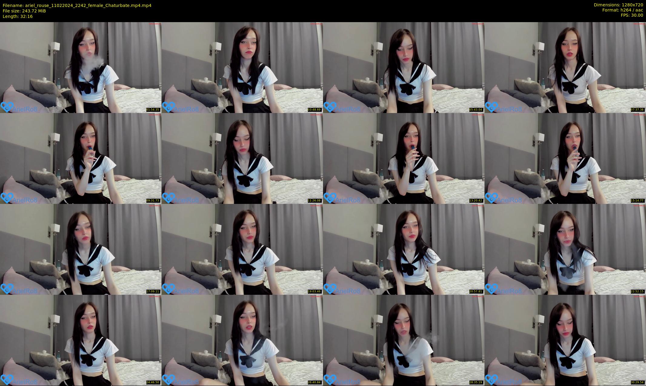 ariel_rouse — 33 minute Chaturbate female cam show recording, 720p, Feb 11, 2024