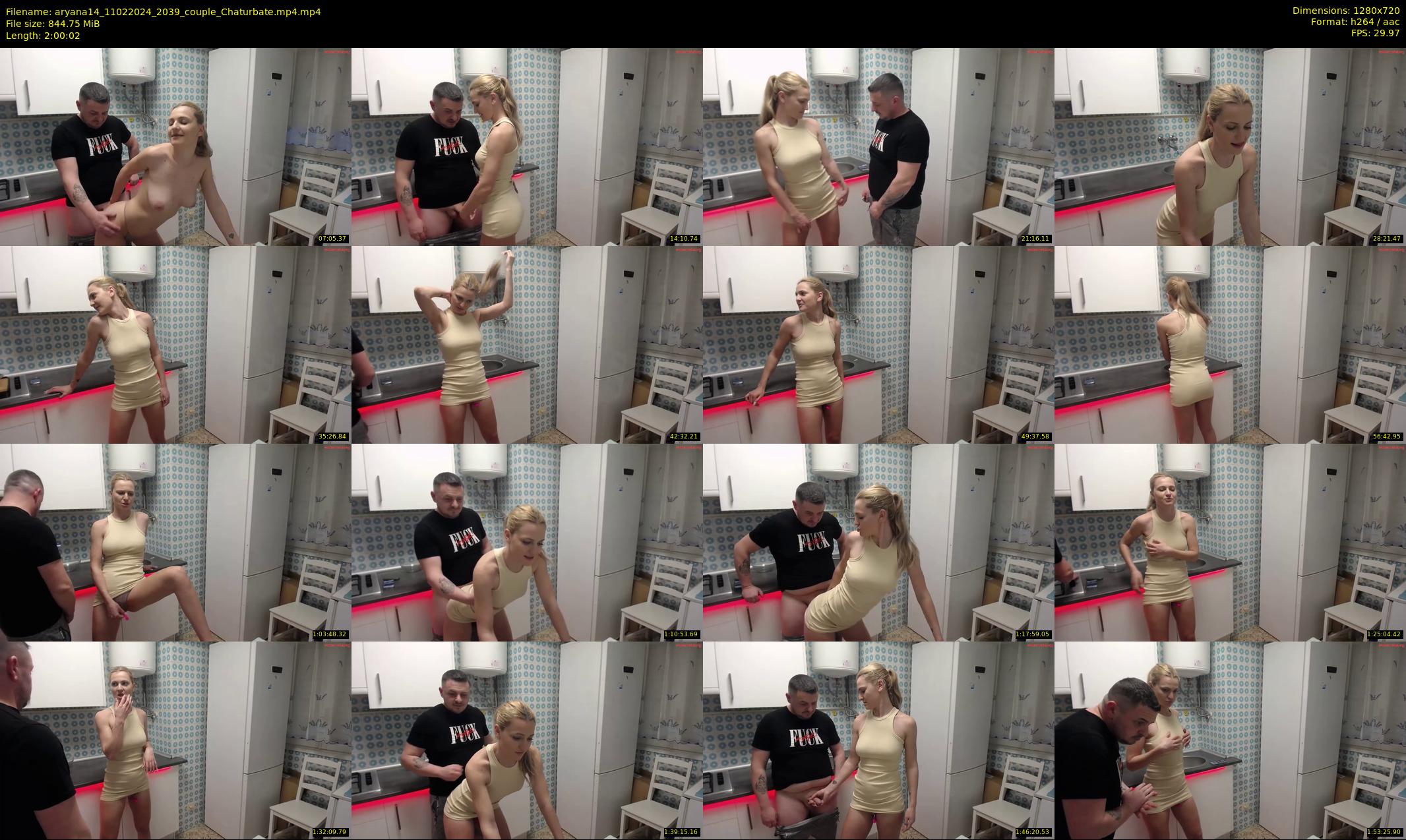 aryana14 — 121 minute Chaturbate couple cam show recording, 720p, Feb 11, 2024