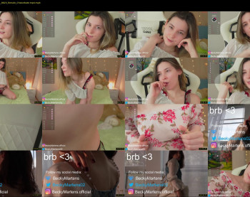 beckymartens — 120 minute Chaturbate female cam show recording, 720p, Feb 11, 2024
