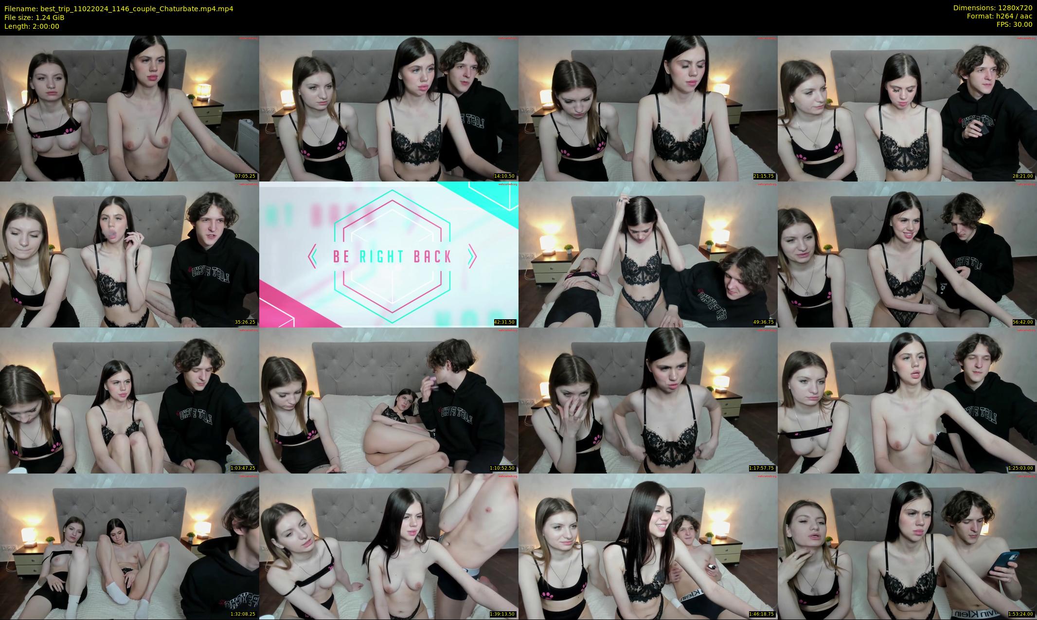 best_trip — 120 minute Chaturbate couple cam show recording, 720p, Feb 11, 2024