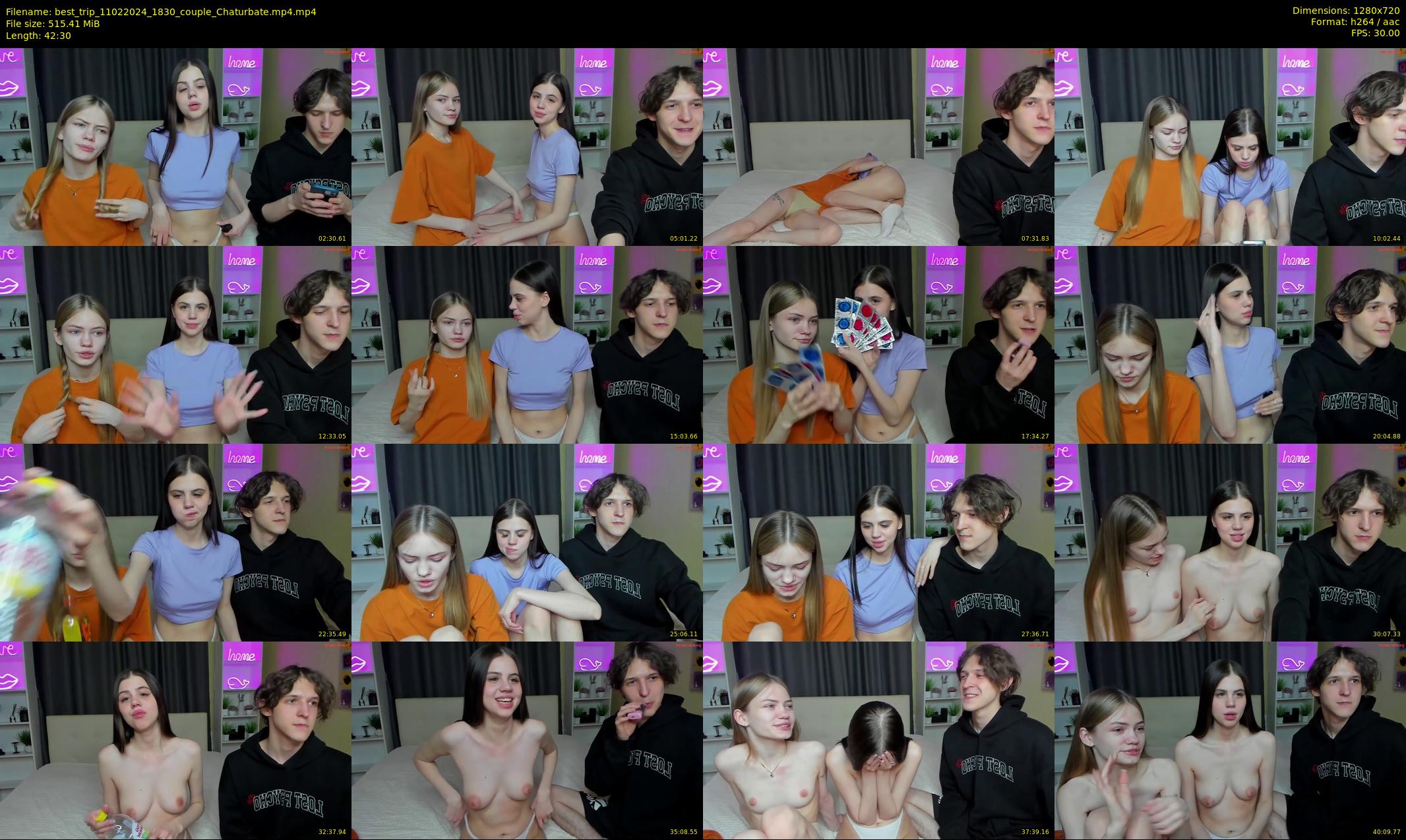 best_trip — 43 minute Chaturbate couple cam show recording, 720p, Feb 11, 2024