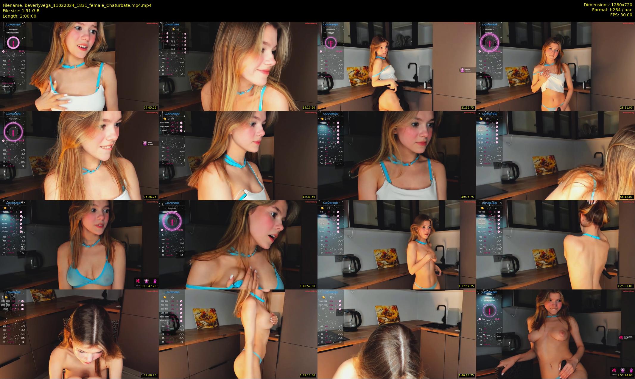 beverlyvega — 120 minute Chaturbate couple cam show recording, 720p, Feb 11, 2024