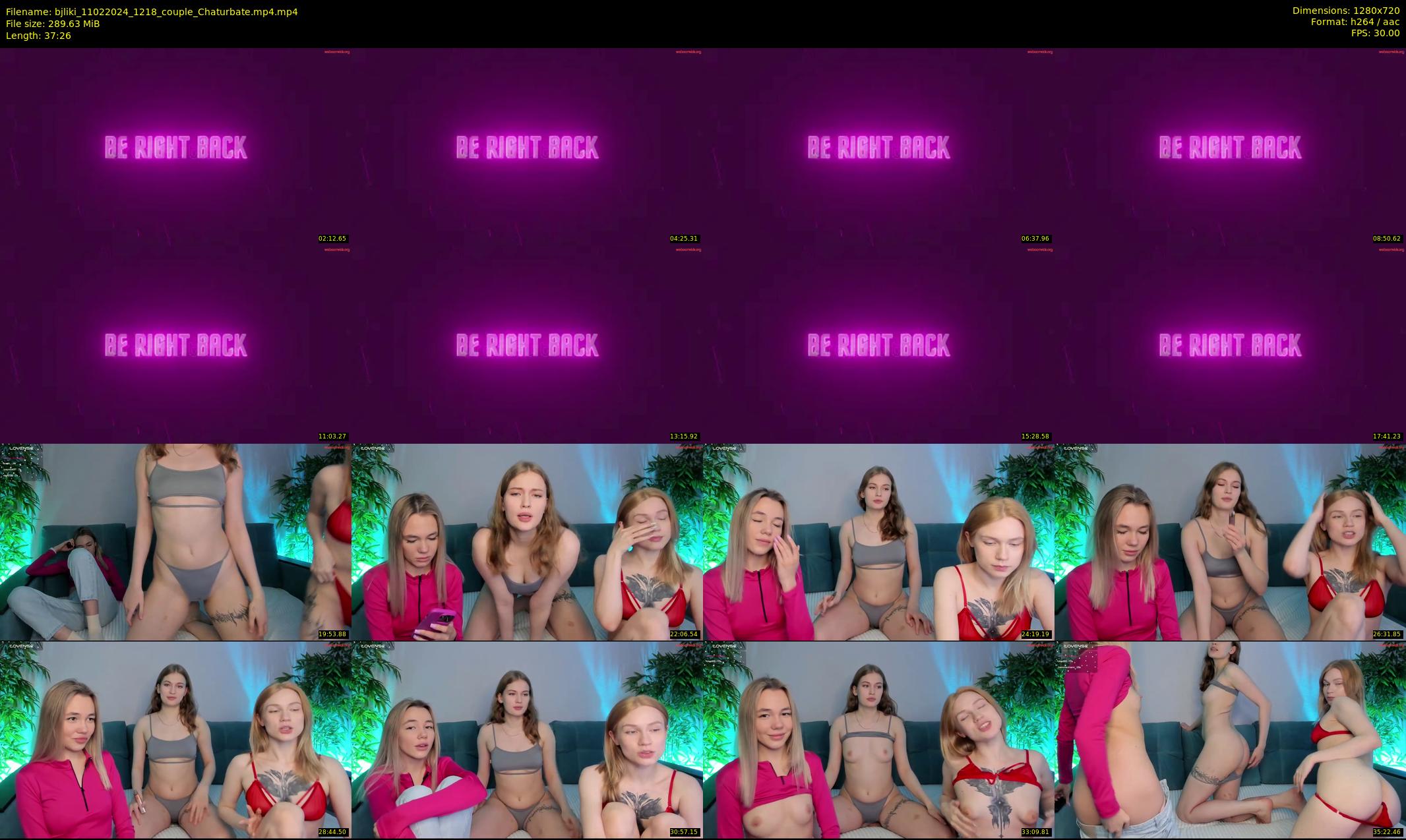 bjliki — 38 minute Chaturbate couple cam show recording, 720p, Feb 11, 2024
