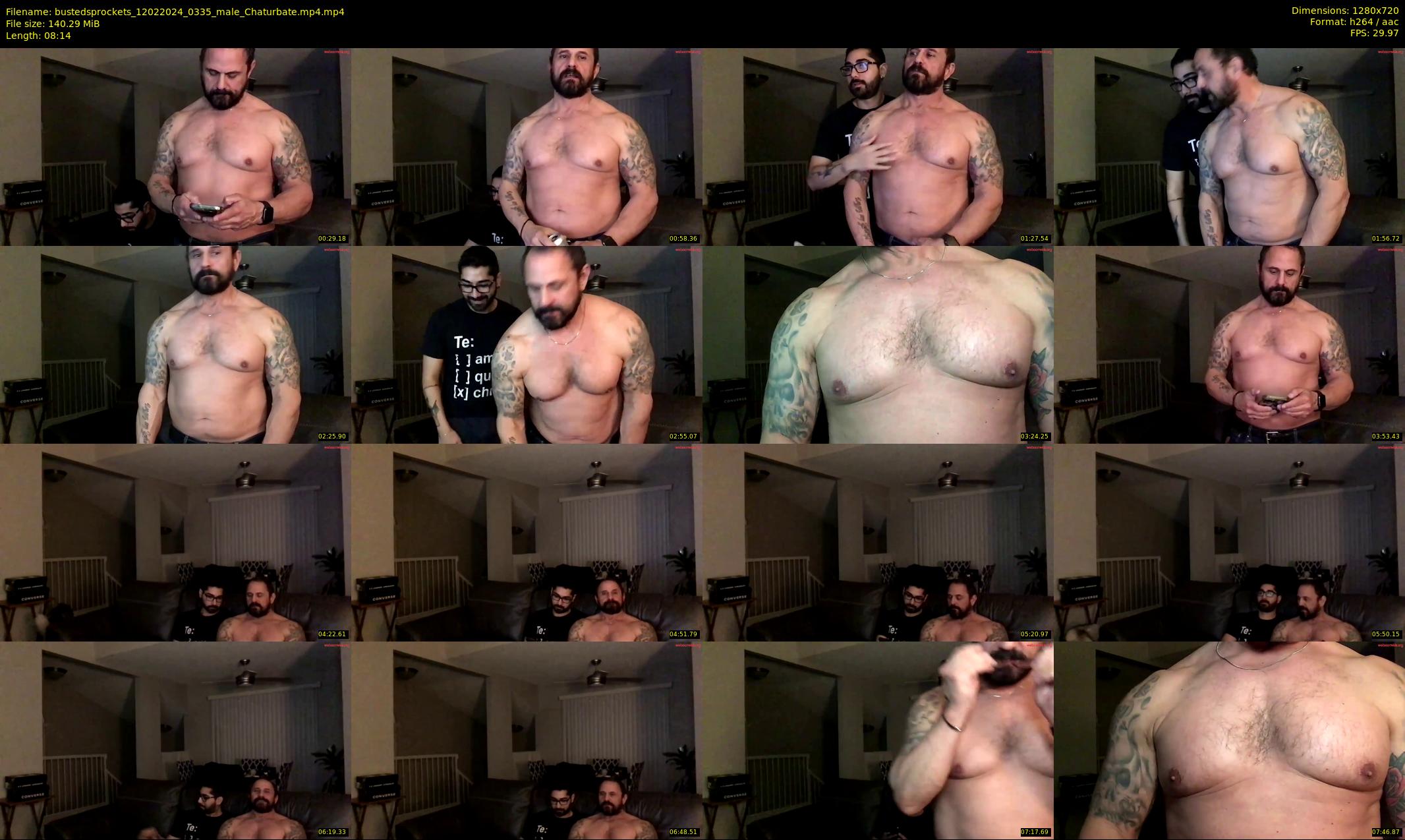 bustedsprockets — 9 minute Chaturbate male cam show recording, 720p, Feb 12, 2024