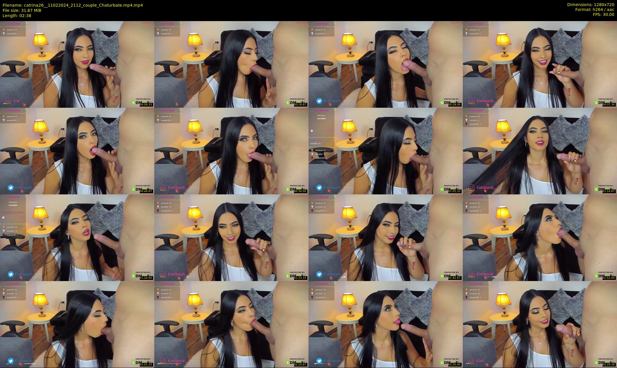catrina26_ — 3 minute Chaturbate couple cam show recording, 720p, Feb 11, 2024