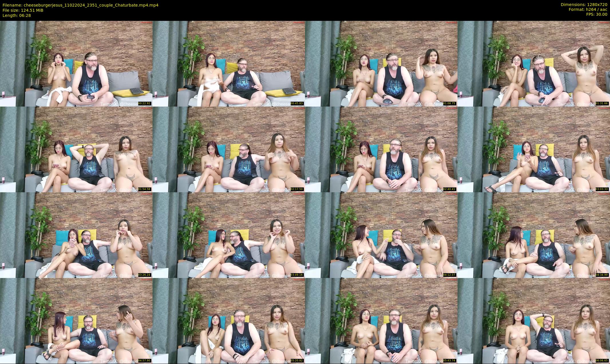 cheeseburgerjesus — 7 minute Chaturbate couple cam show recording, 720p, Feb 11, 2024